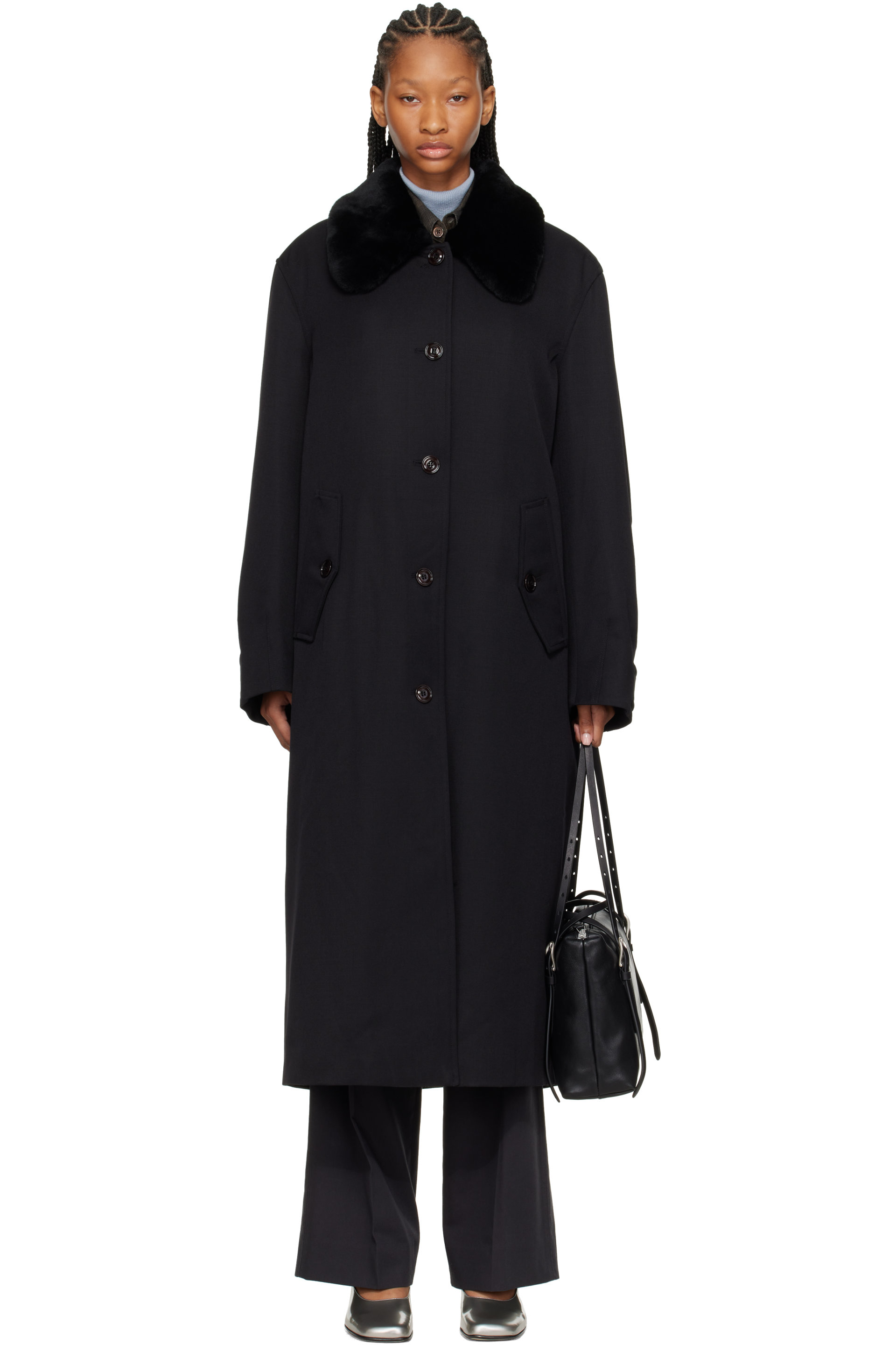 OUR LEGACY - Black Tundra Coat