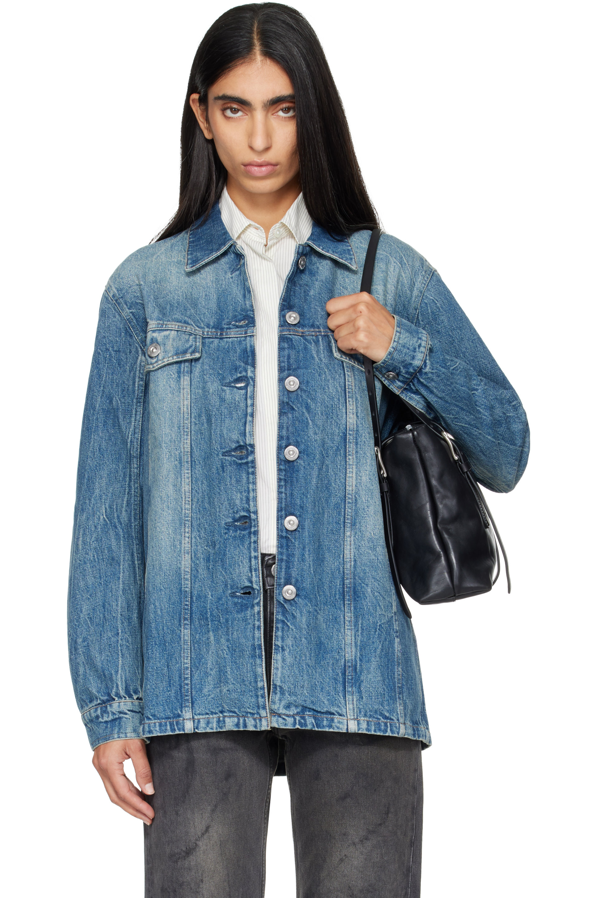 OUR LEGACY - Blue Shackle Denim Jacket