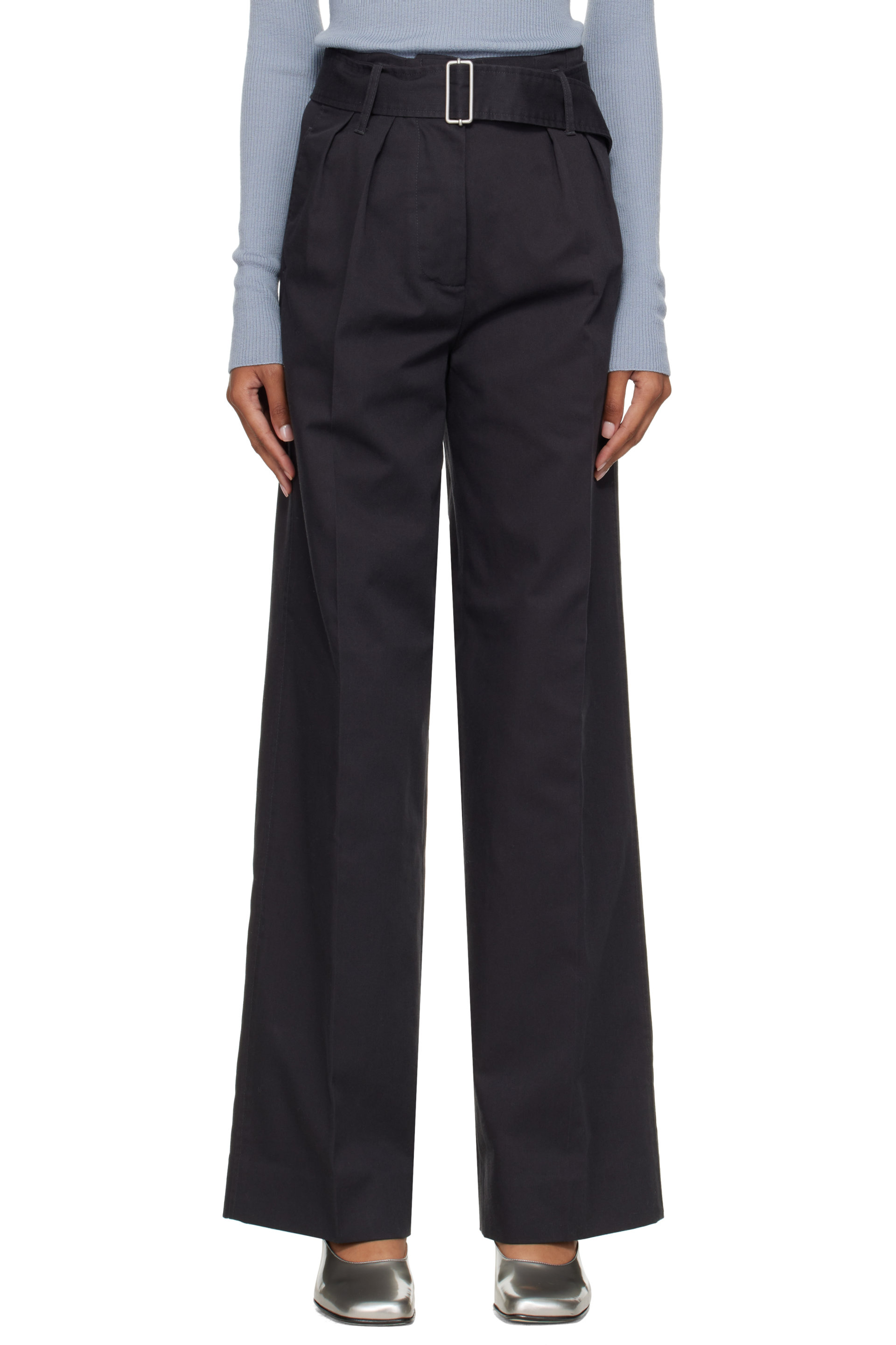 OUR LEGACY - Navy Soar Trousers