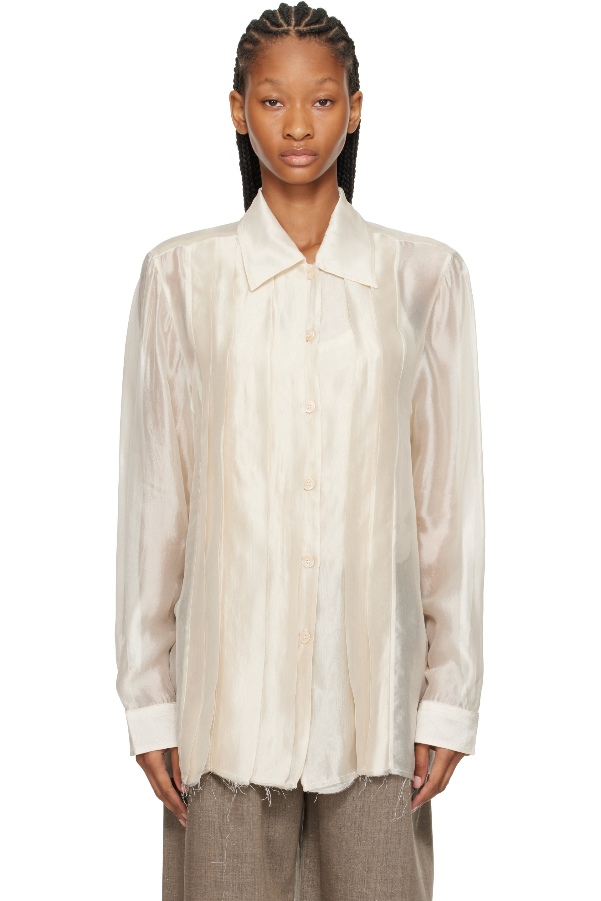 OUR LEGACY - Off-White Tuxedo Every Shirt