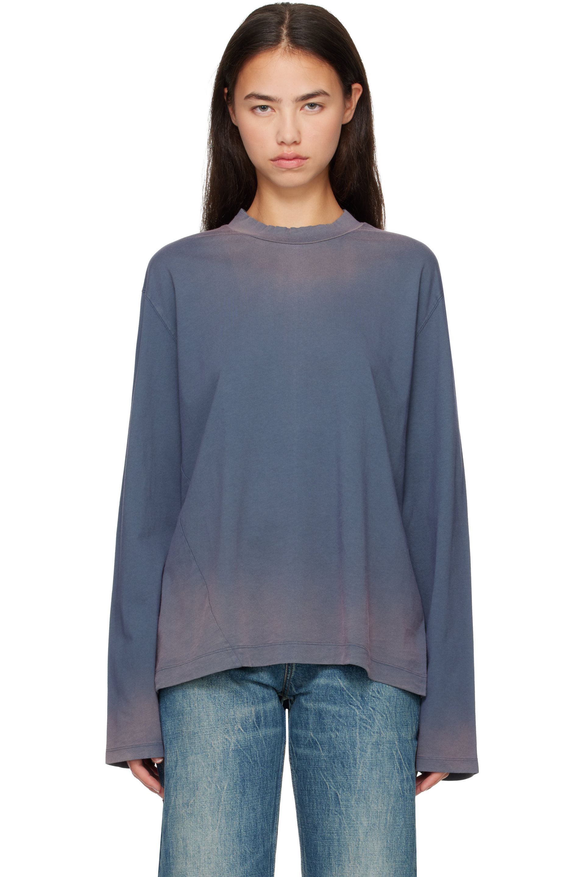 OUR LEGACY - Gray Big Longsleeve T-shirt