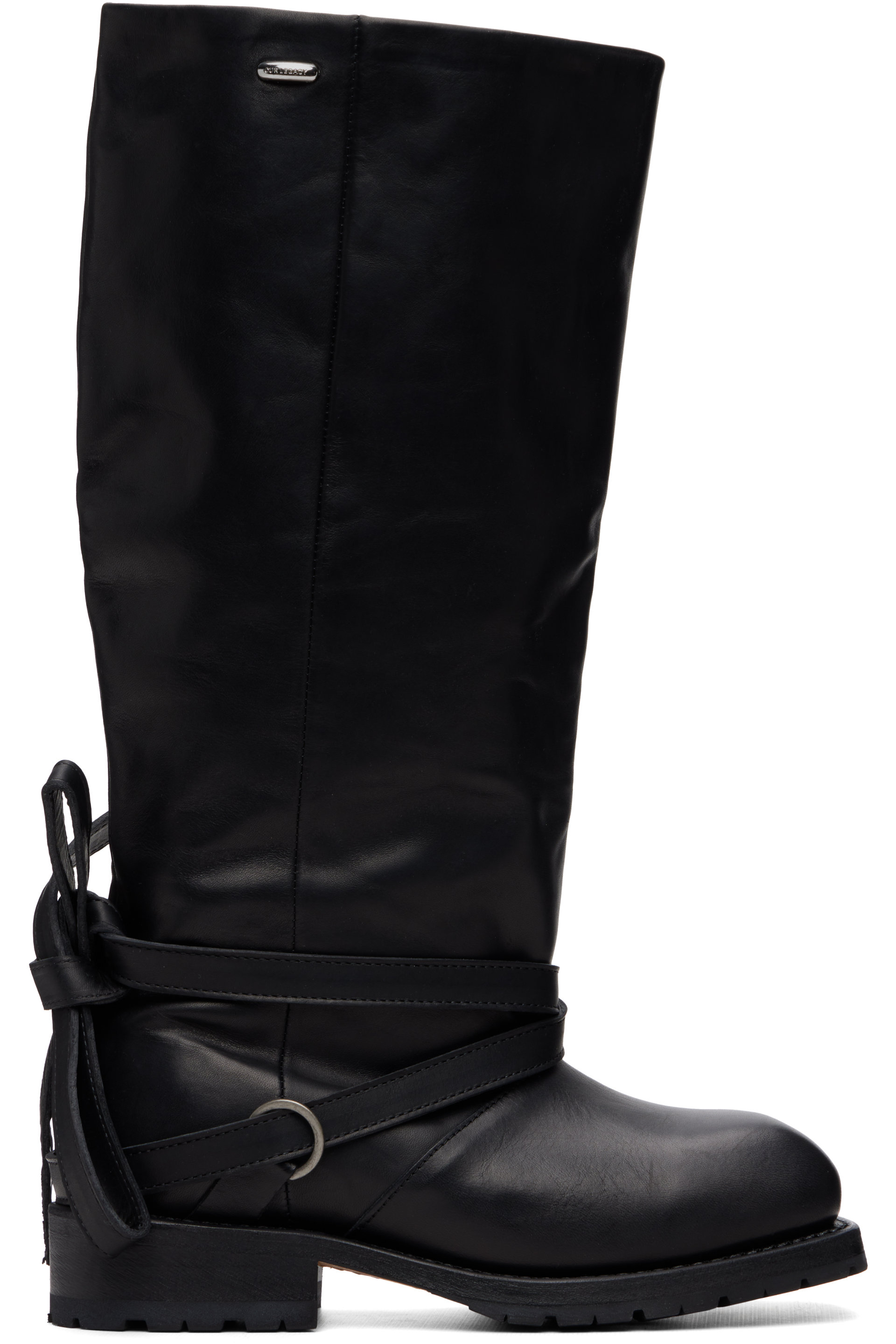 OUR LEGACY - Black High Engine Tall Boots