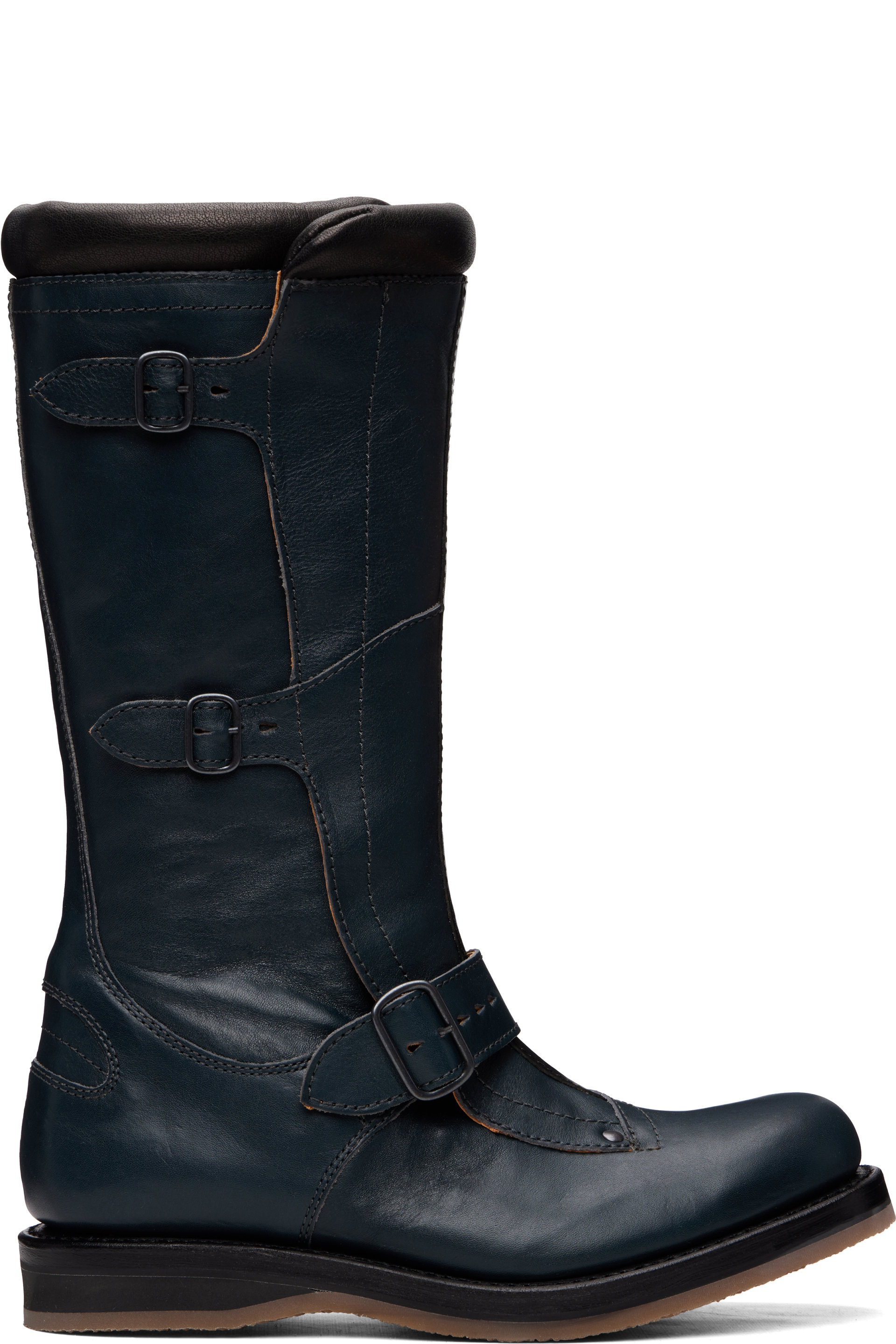 OUR LEGACY - Navy Excite Boots