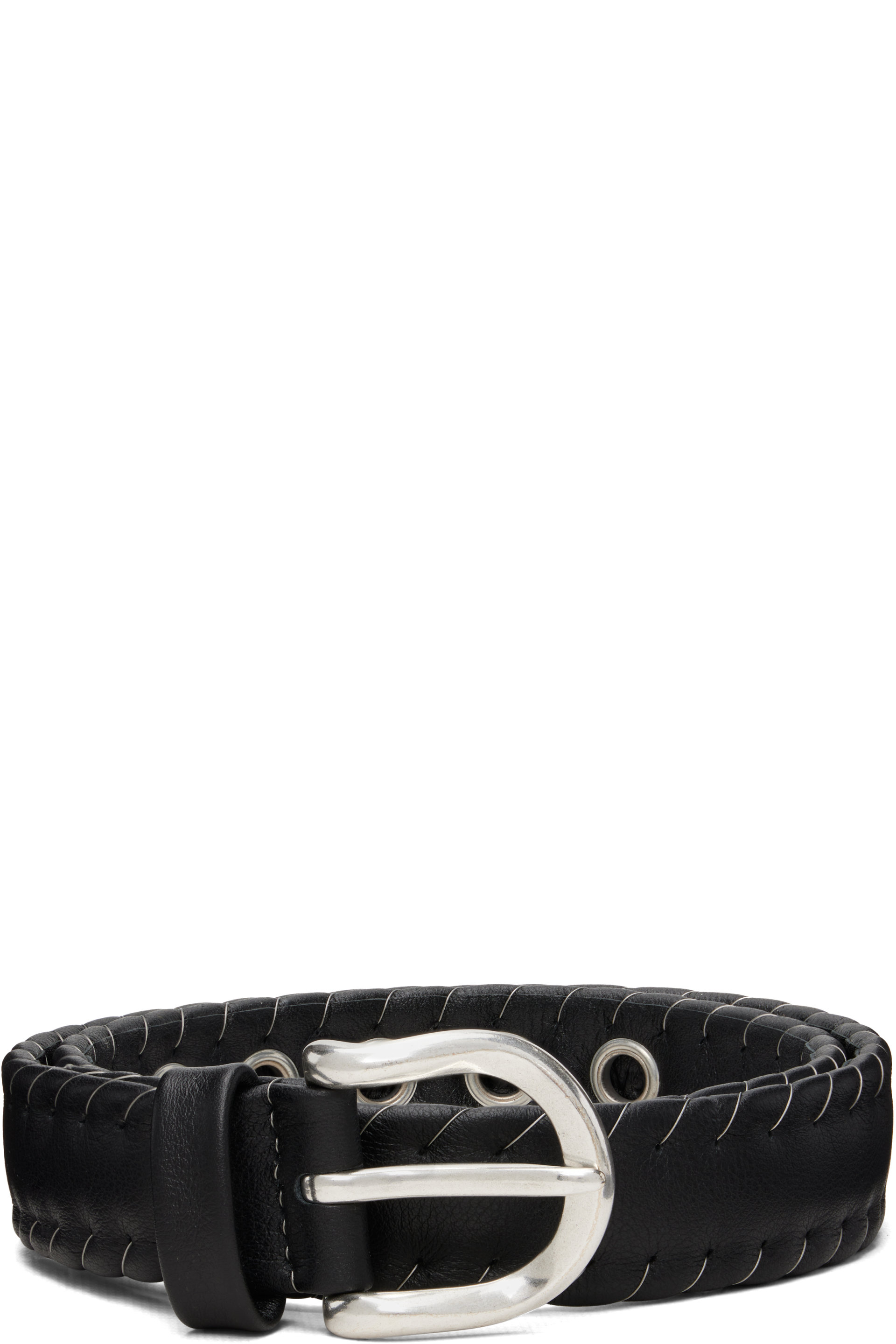 OUR LEGACY - Ceinture Suture noire