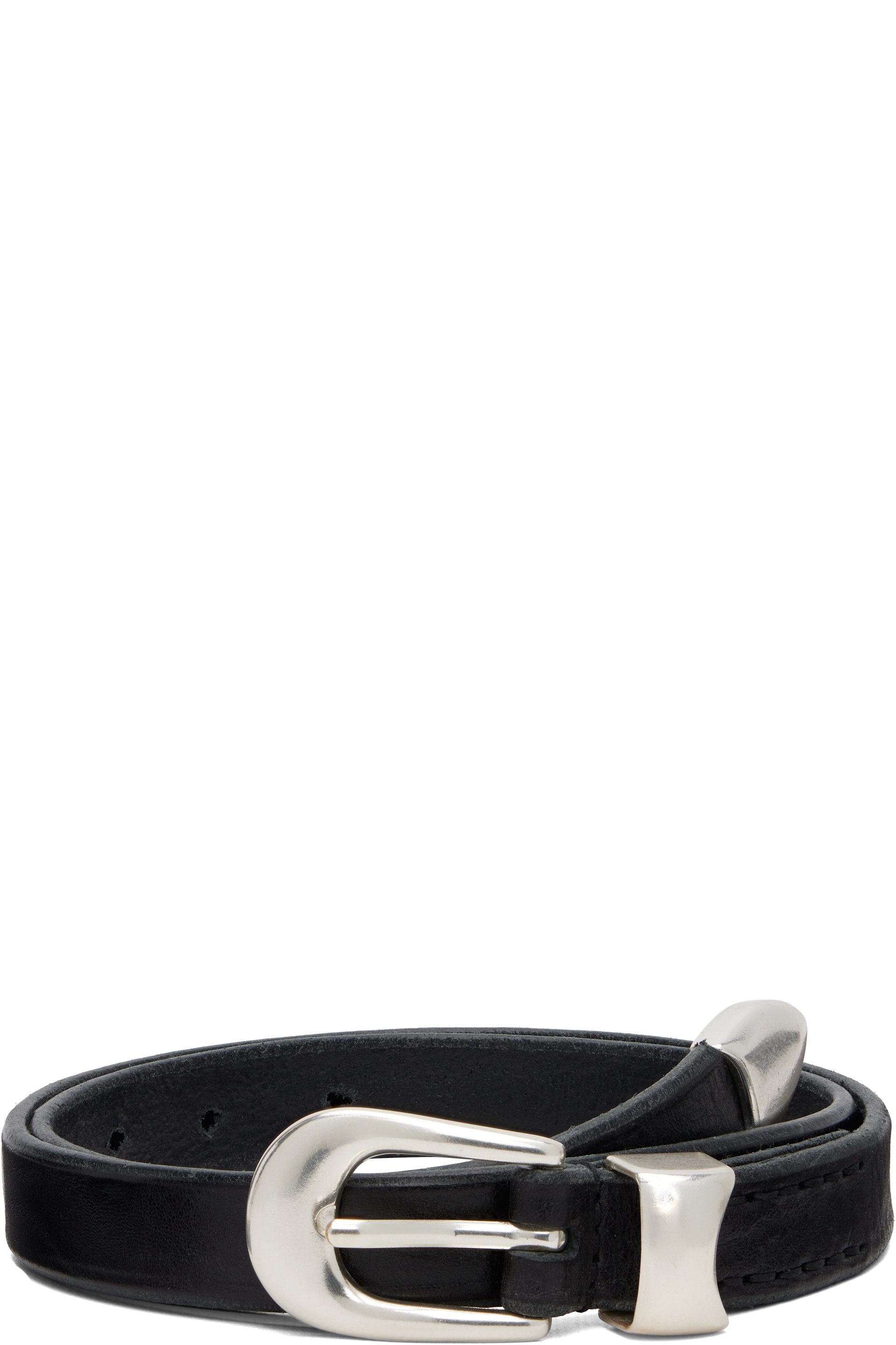 OUR LEGACY - Black 2cm Belt