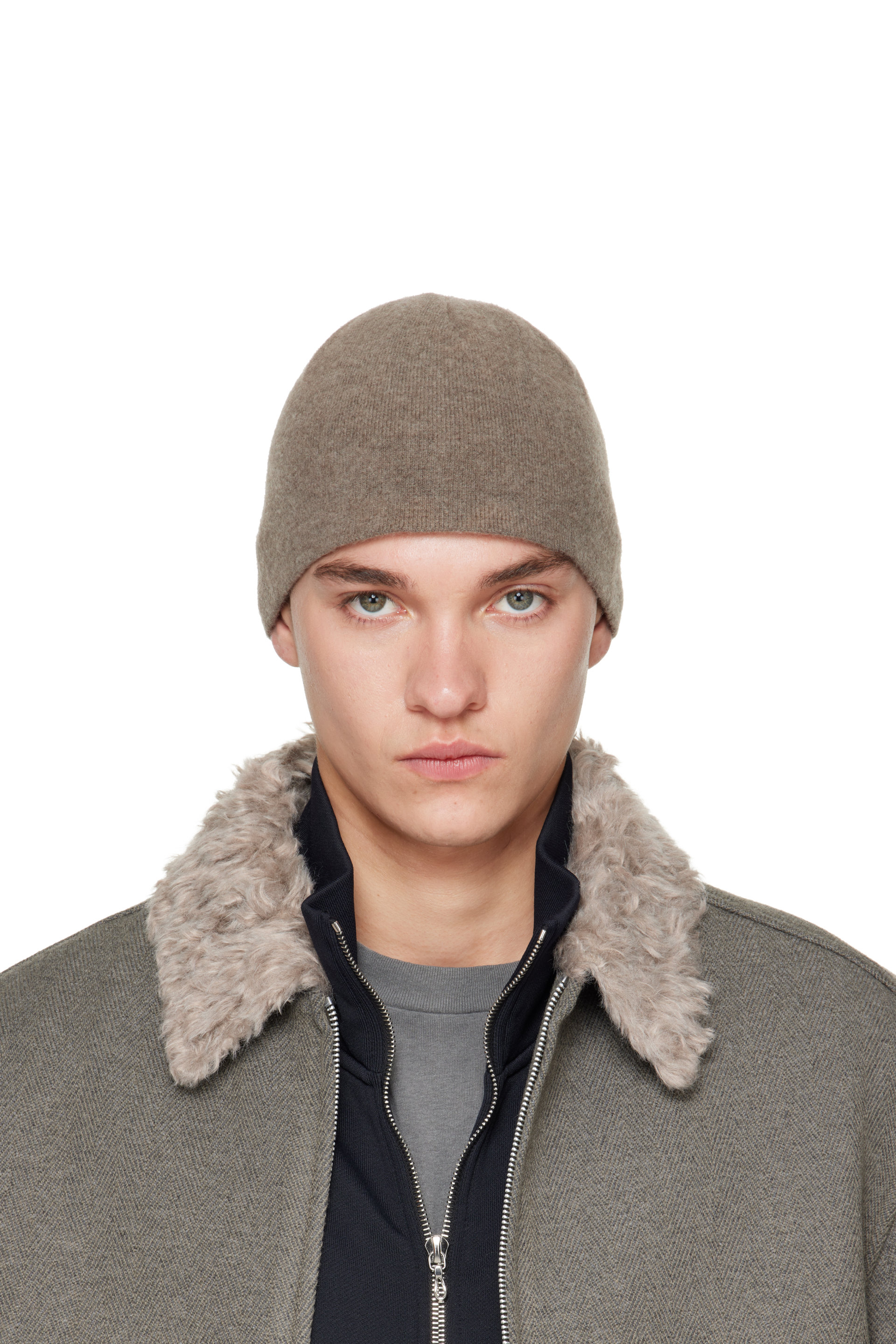 OUR LEGACY - Taupe Wool Beanie
