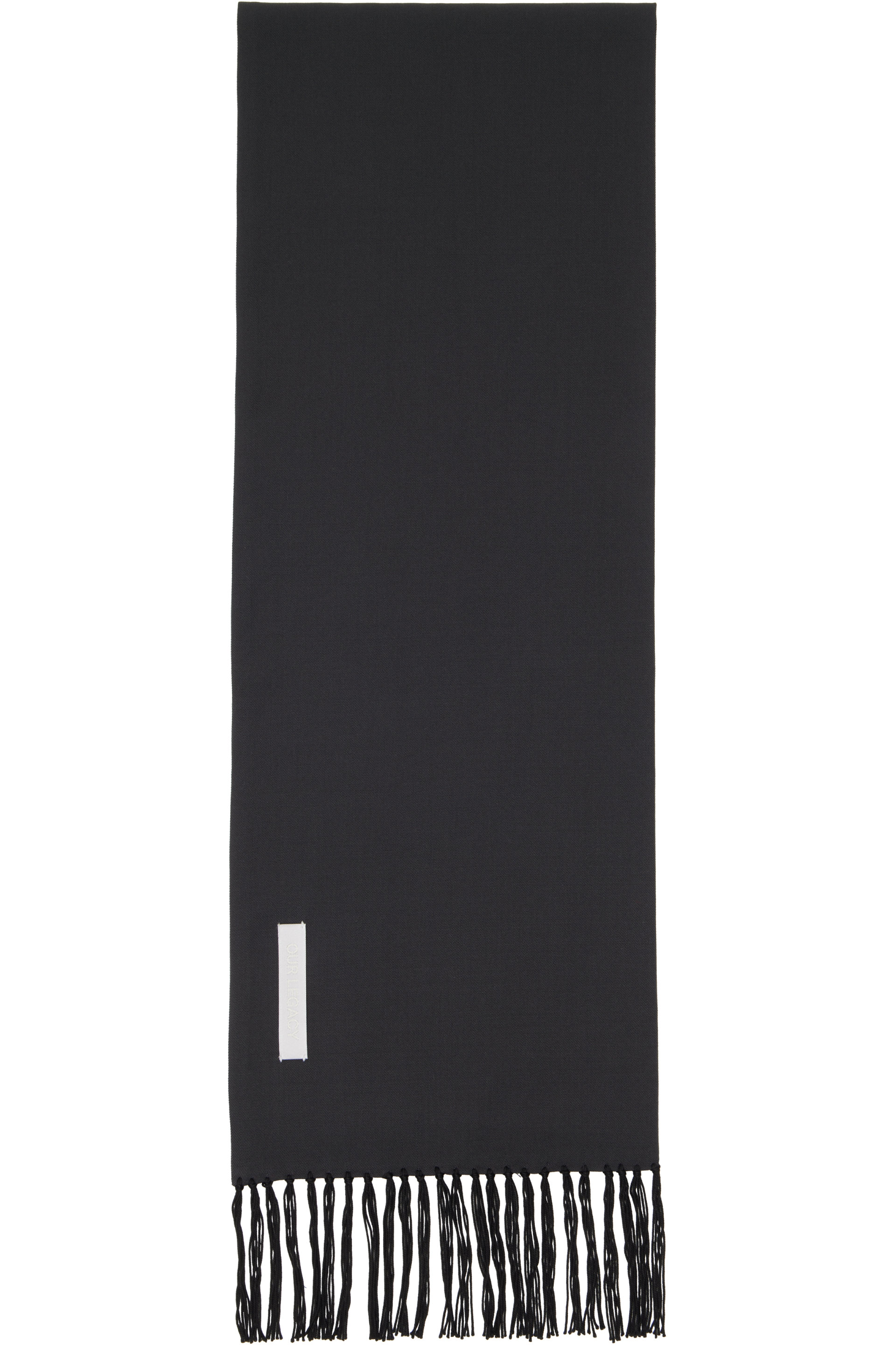 OUR LEGACY - Black Suiting Scarf