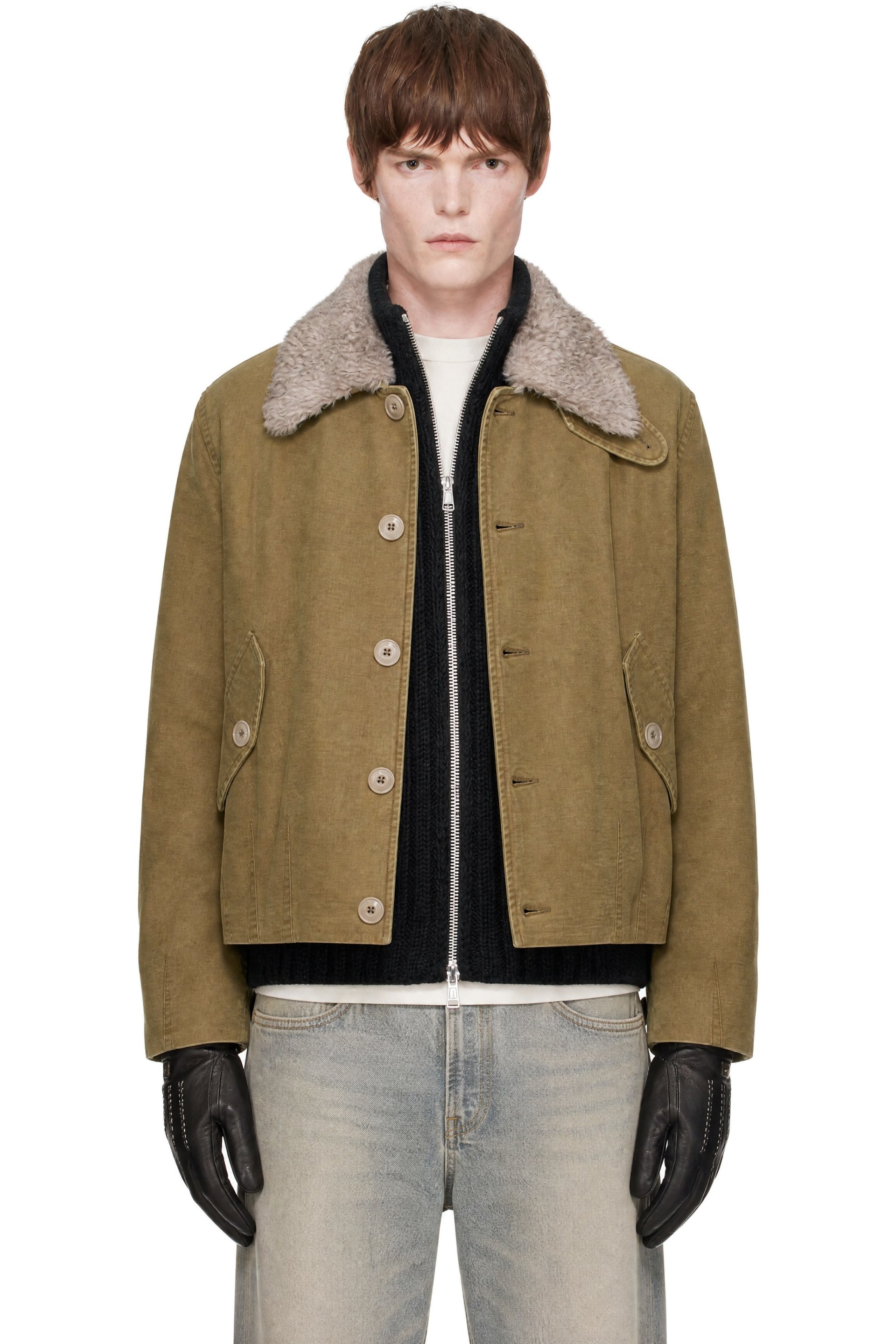 OUR LEGACY - Blouson Aerial kaki