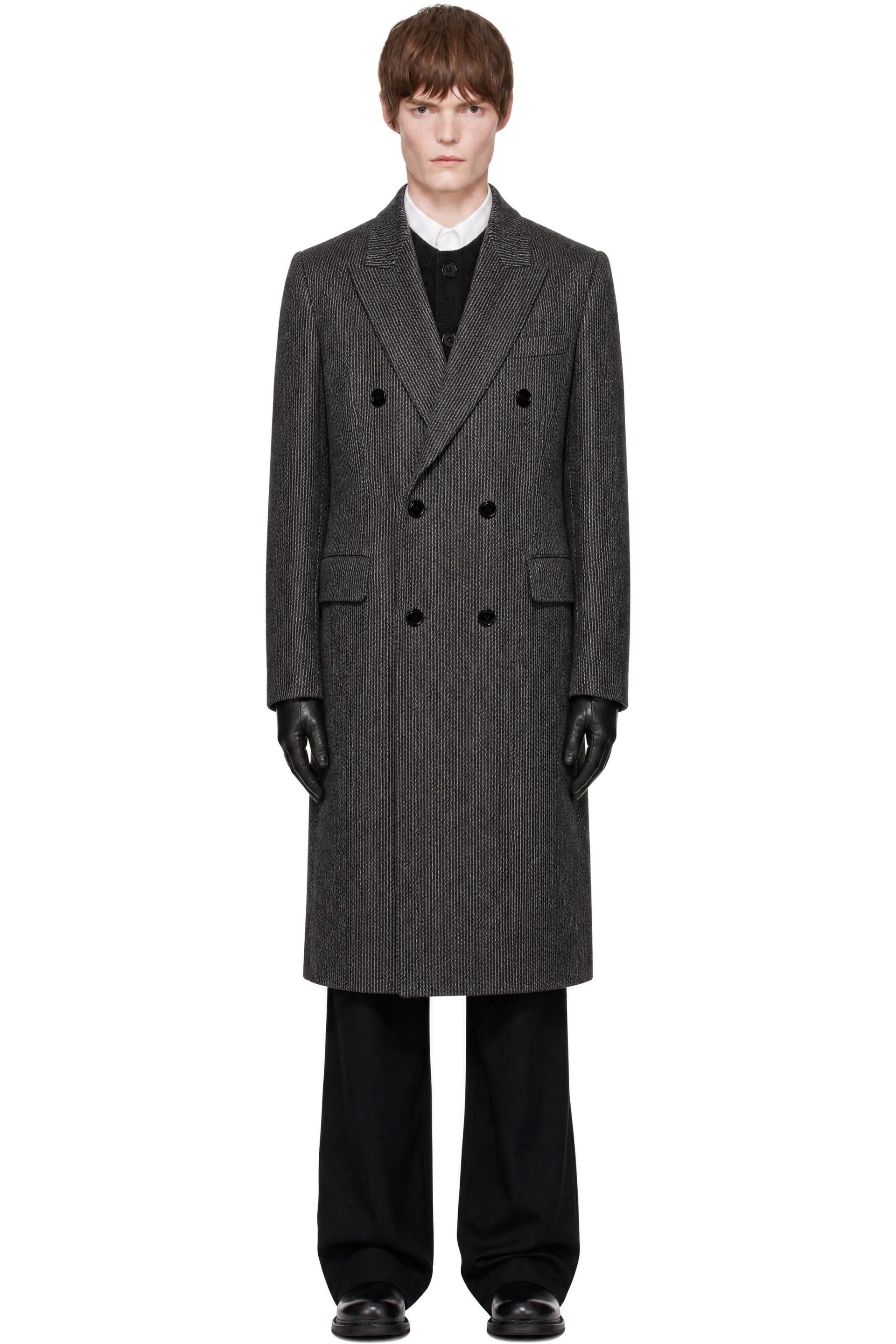 OUR LEGACY - Gray Extended Whale Coat