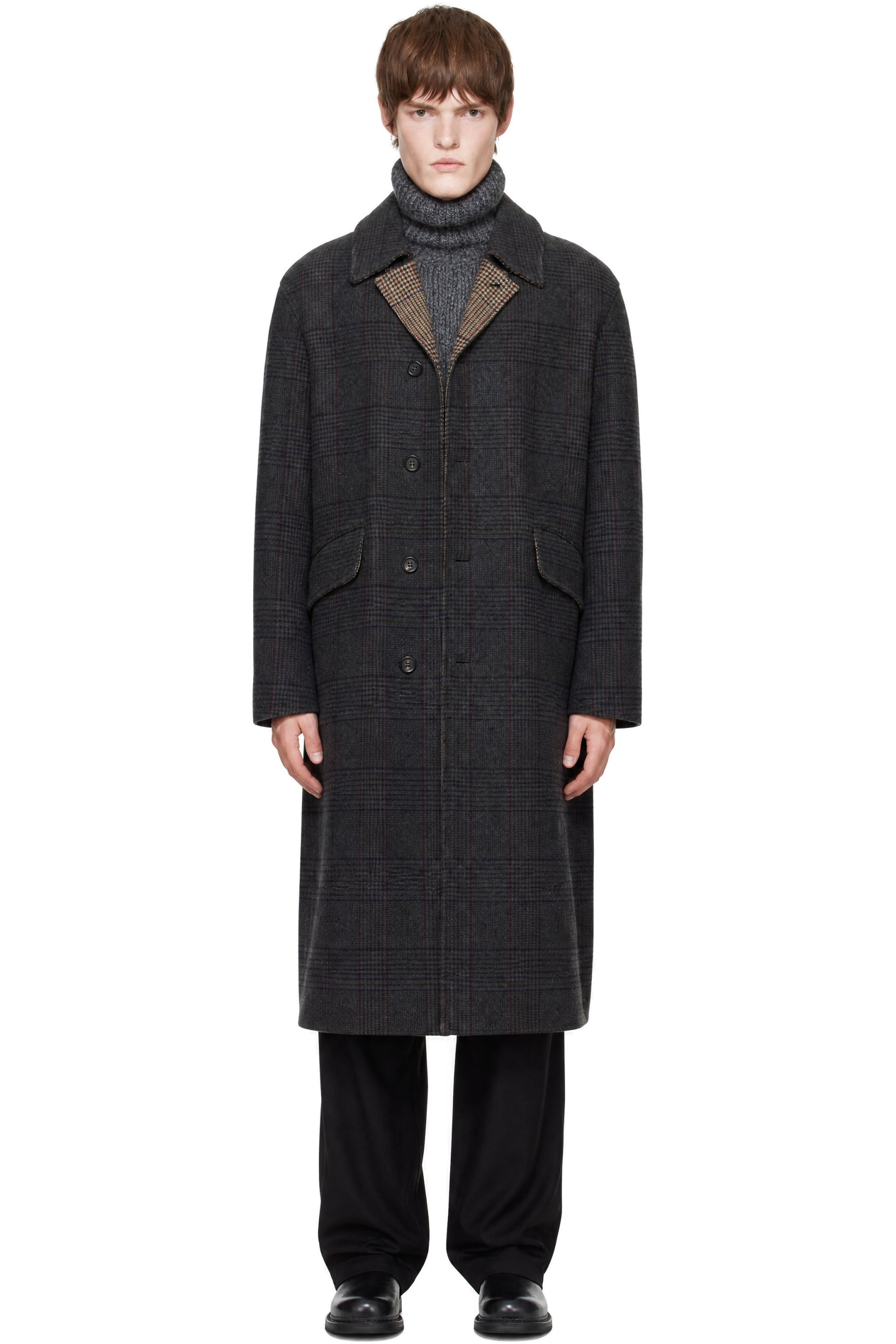 OUR LEGACY - Gray Collapse Carcoat