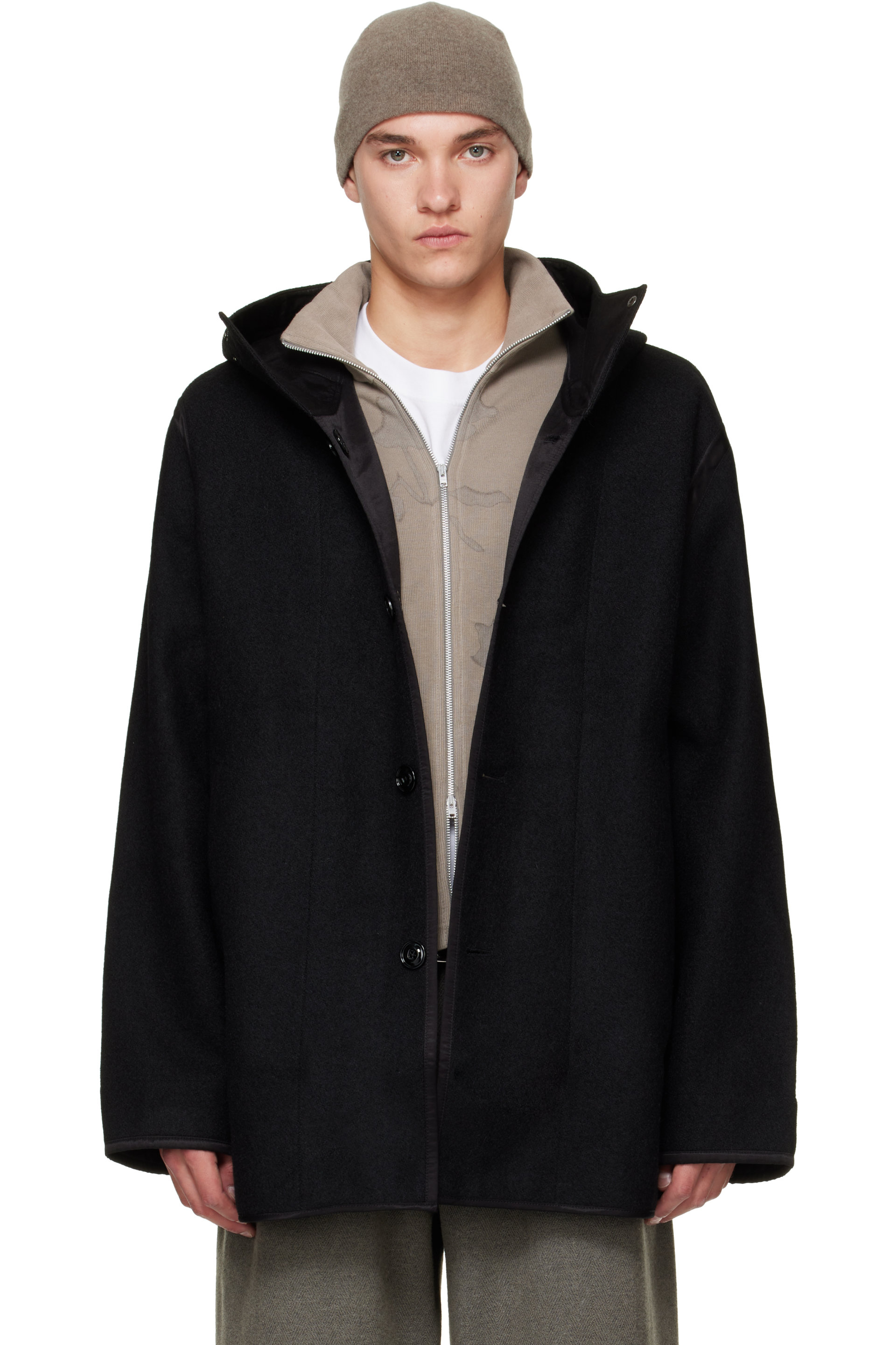 OUR LEGACY - Blouson de superposition réversible noir
