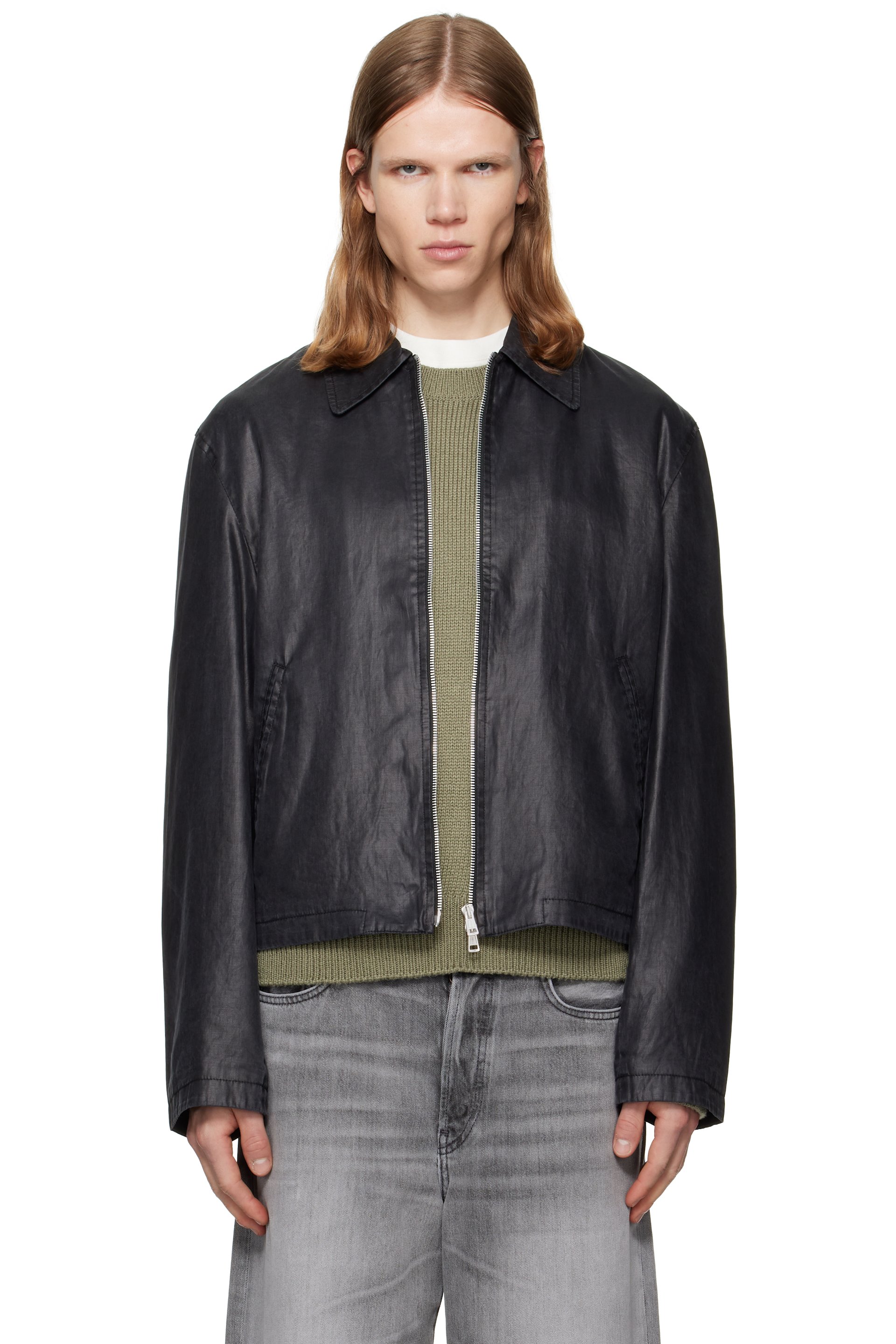 OUR LEGACY - Black Mini Worker Jacket