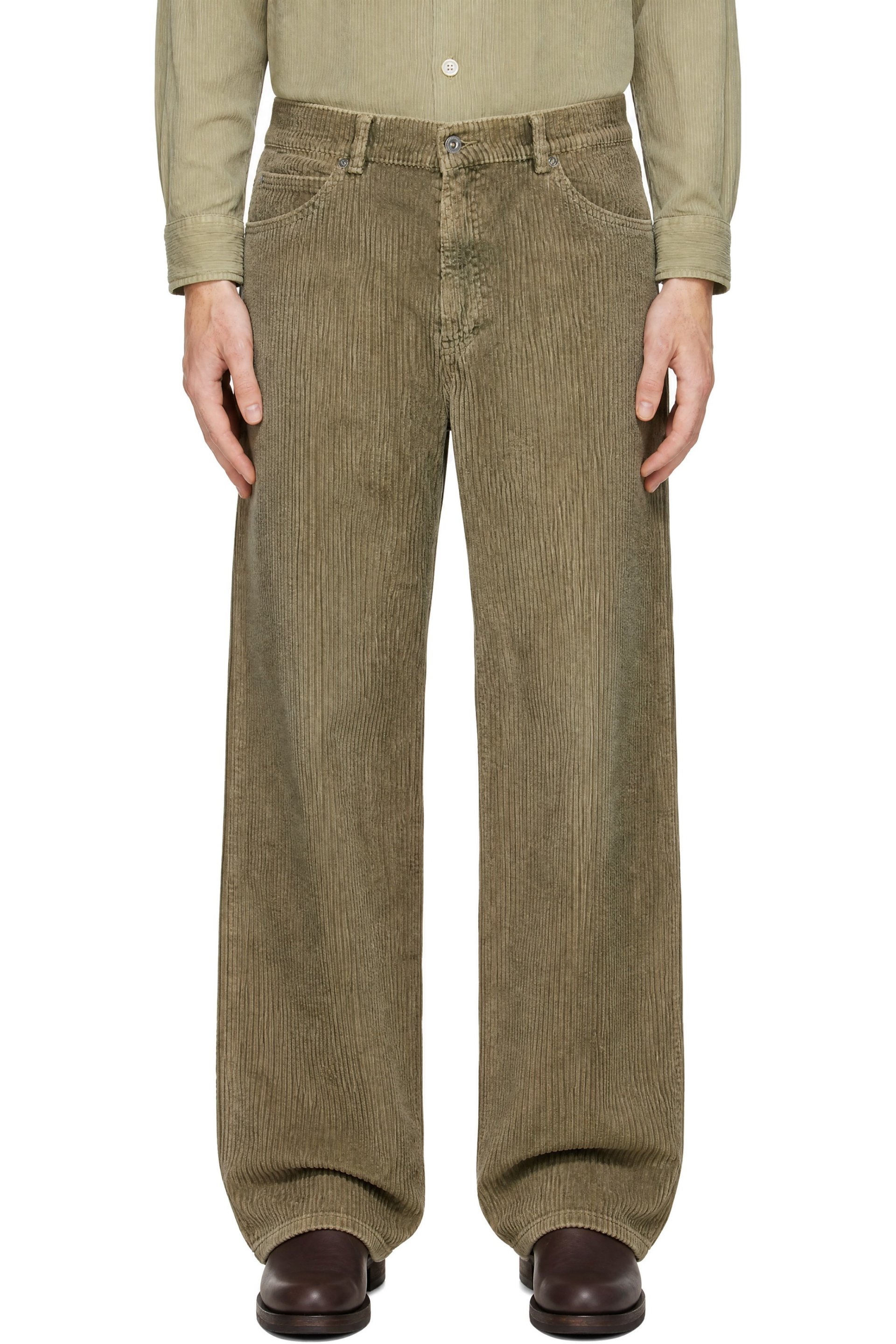 OUR LEGACY - Beige Vast Cut Trousers
