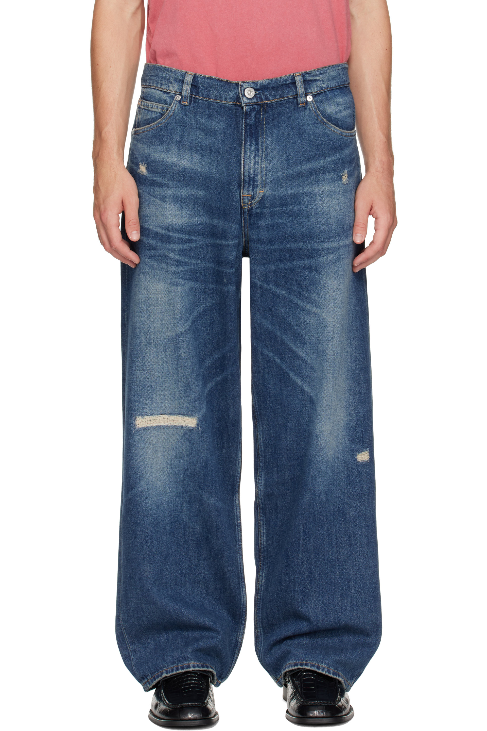 OUR LEGACY - Blue Vast Cut Jeans