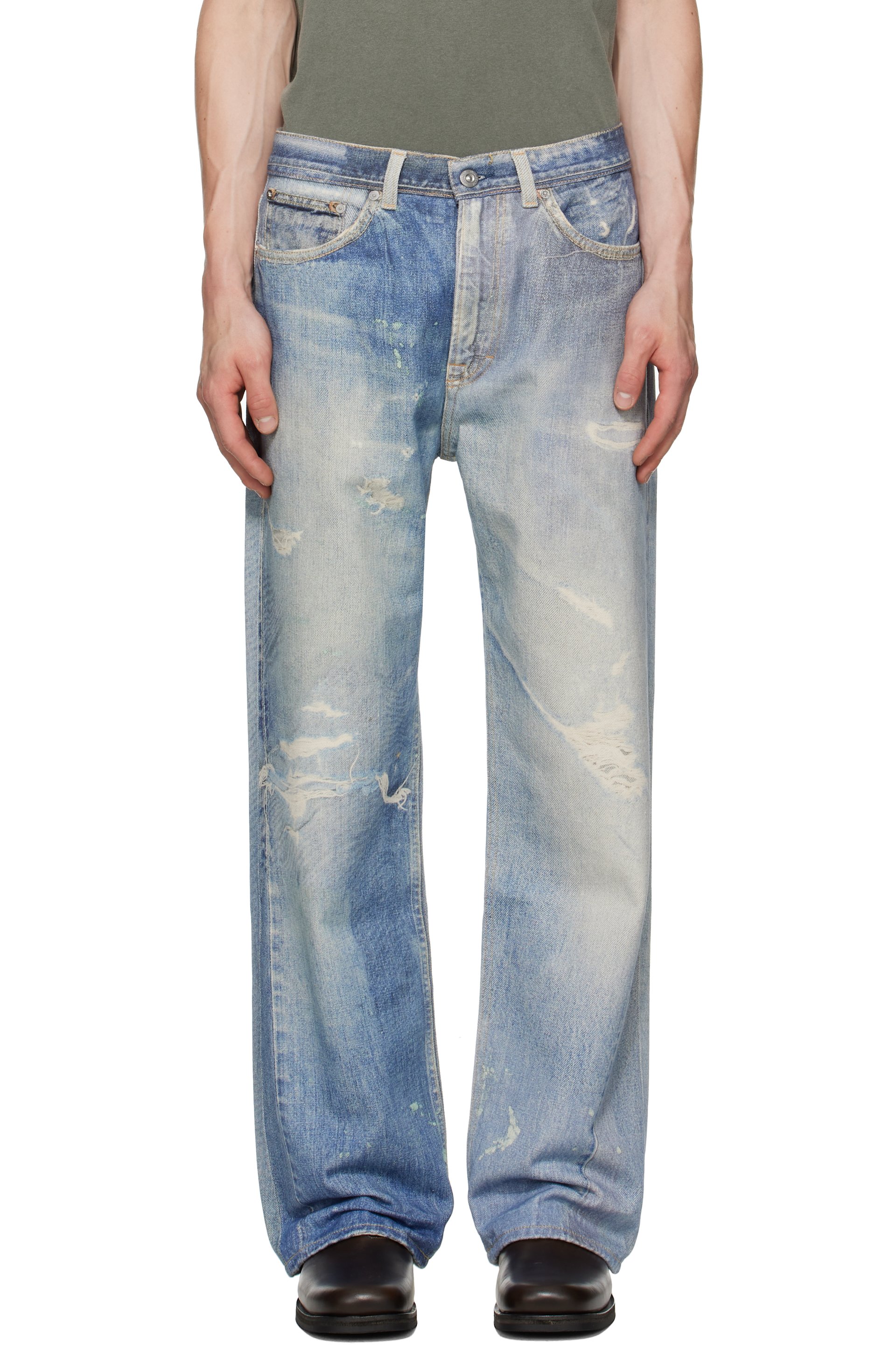 OUR LEGACY - Blue Third Cut Jeans