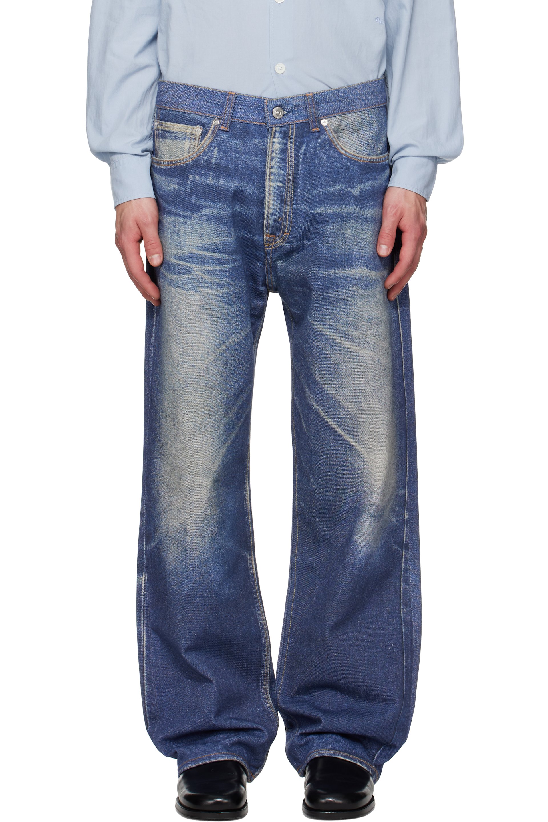 OUR LEGACY - Jean Third Cut bleu