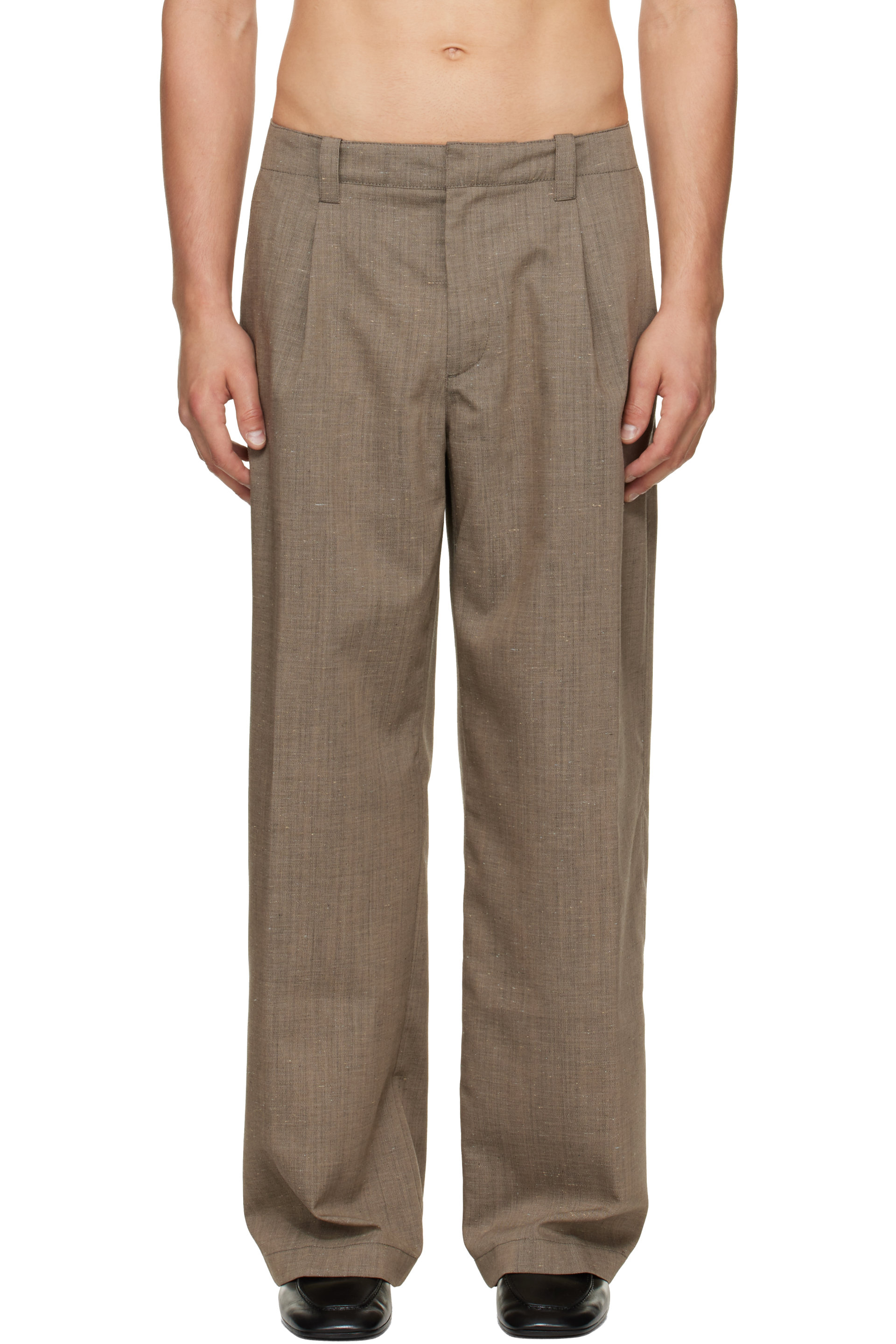 OUR LEGACY - Brown Still Chino Trousers