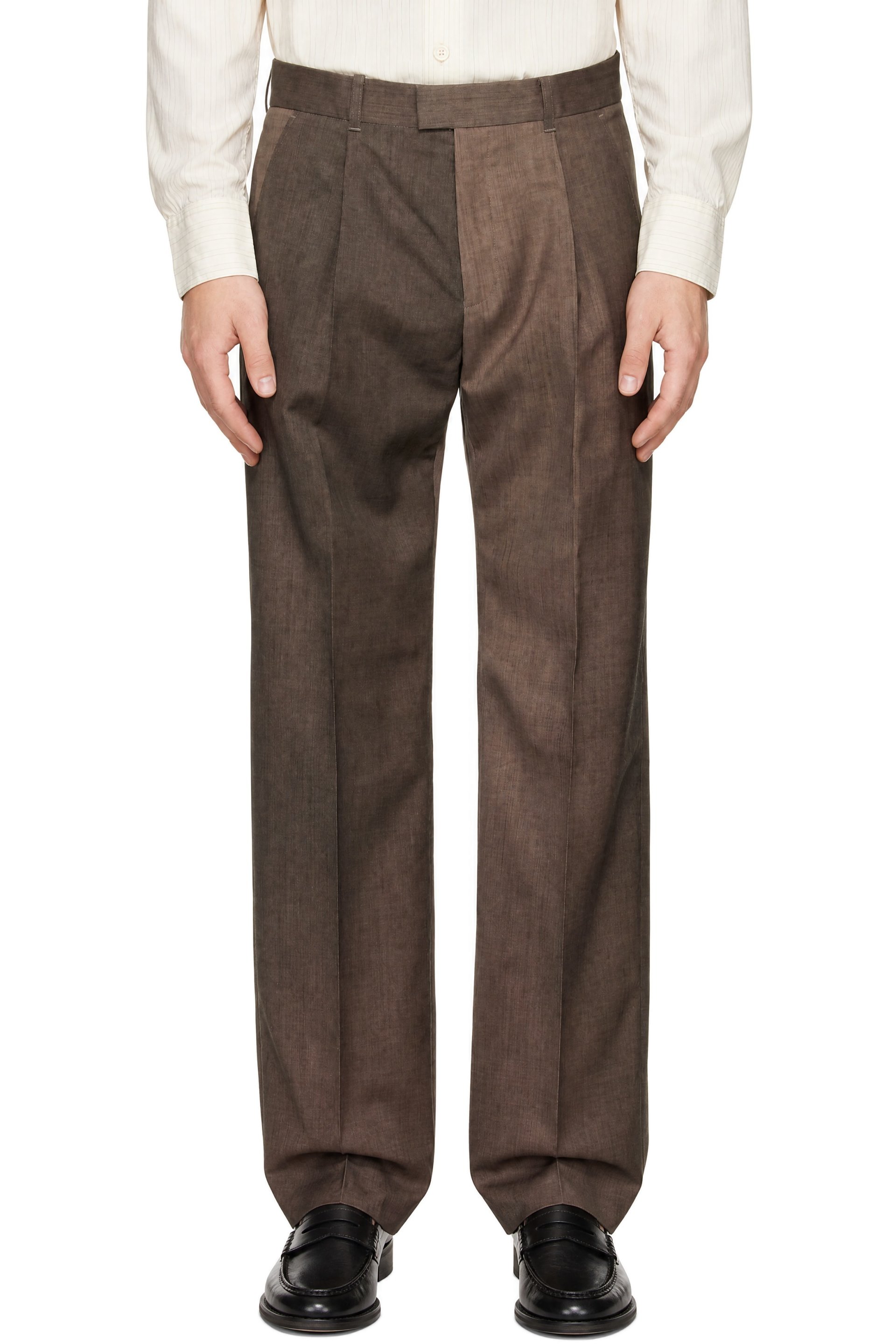 OUR LEGACY - Taupe Slack Trousers