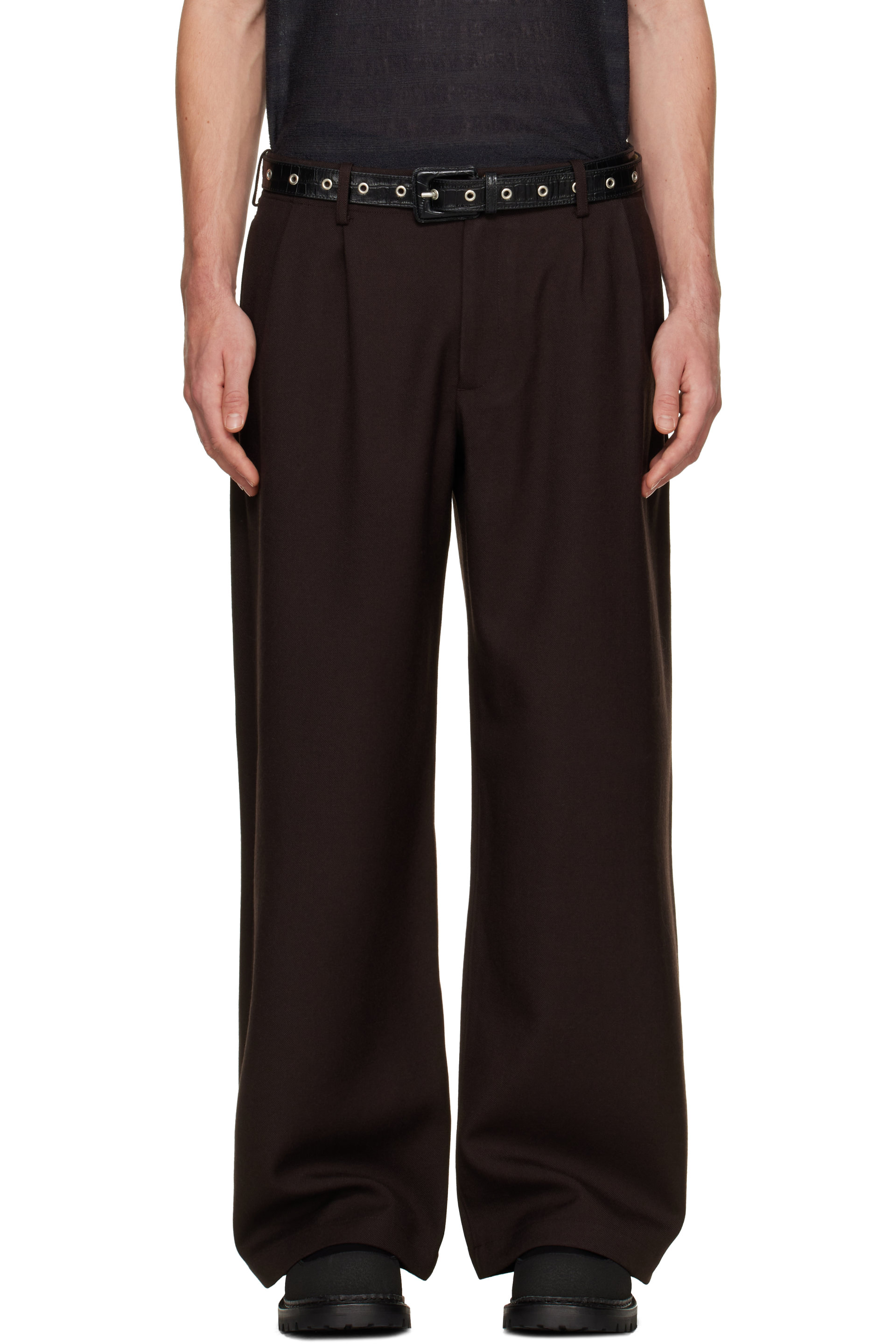 OUR LEGACY - Brown Bridge Chino Trousers