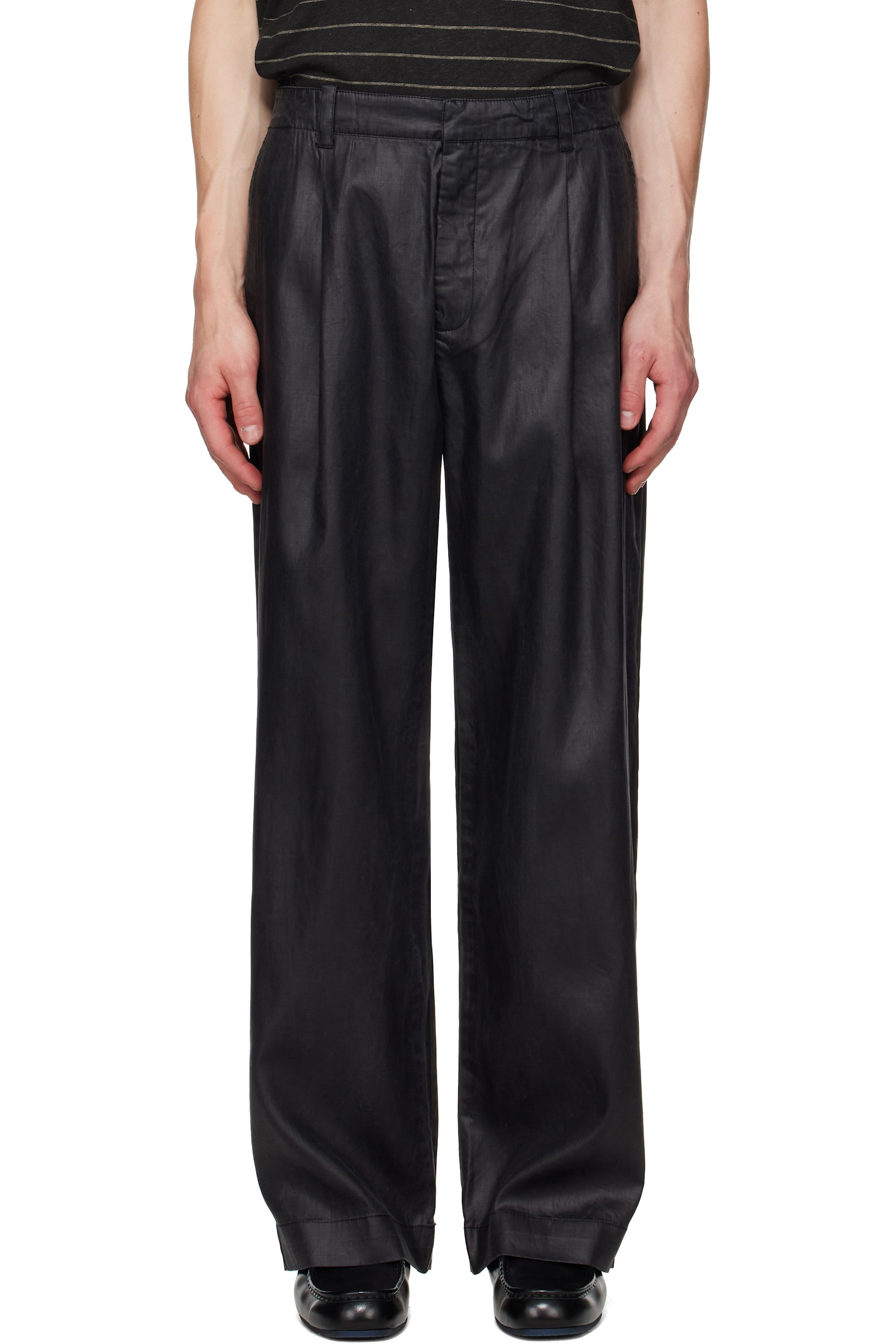 OUR LEGACY - Pantalon chino Still noir