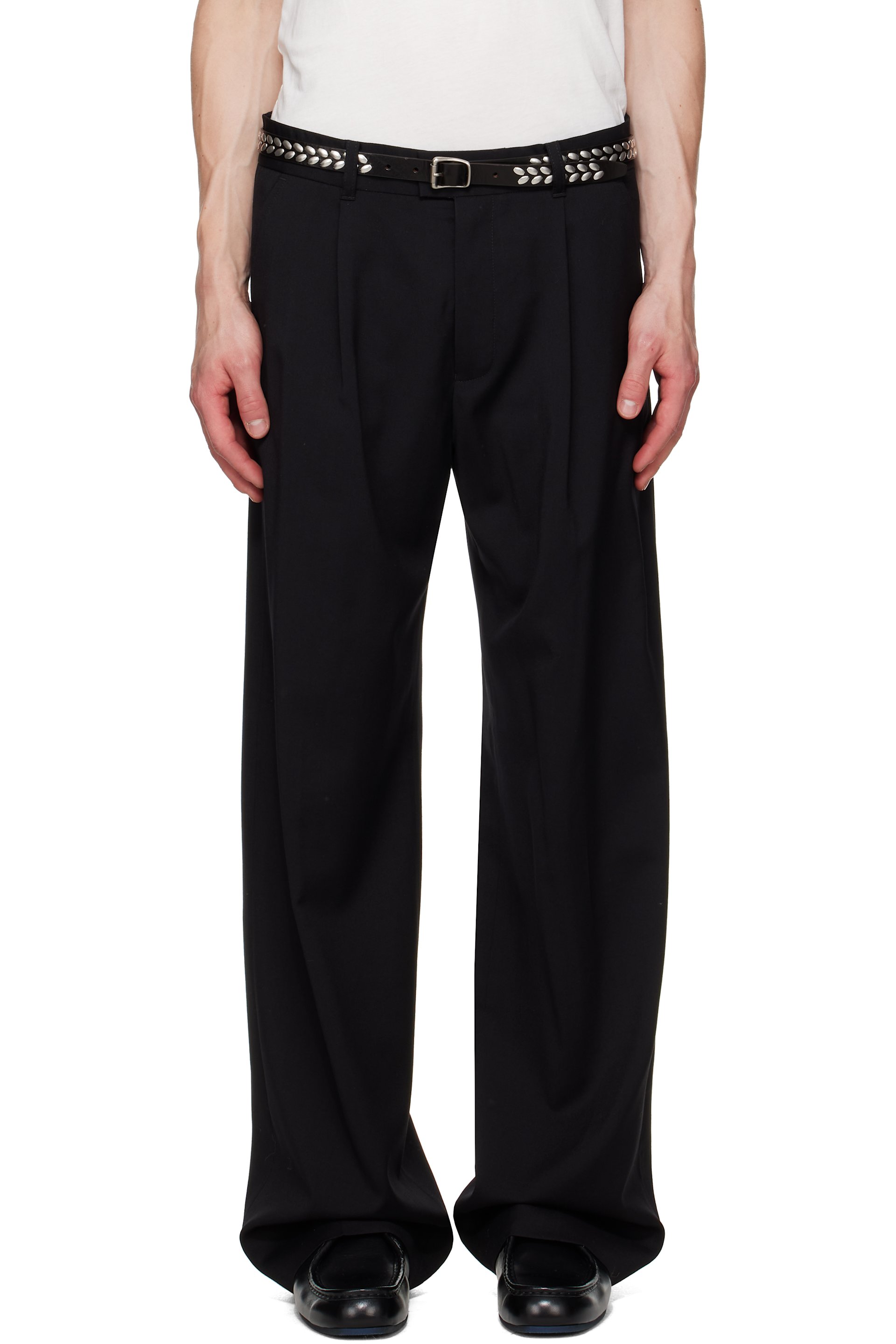 OUR LEGACY - Pantalon Slack noir