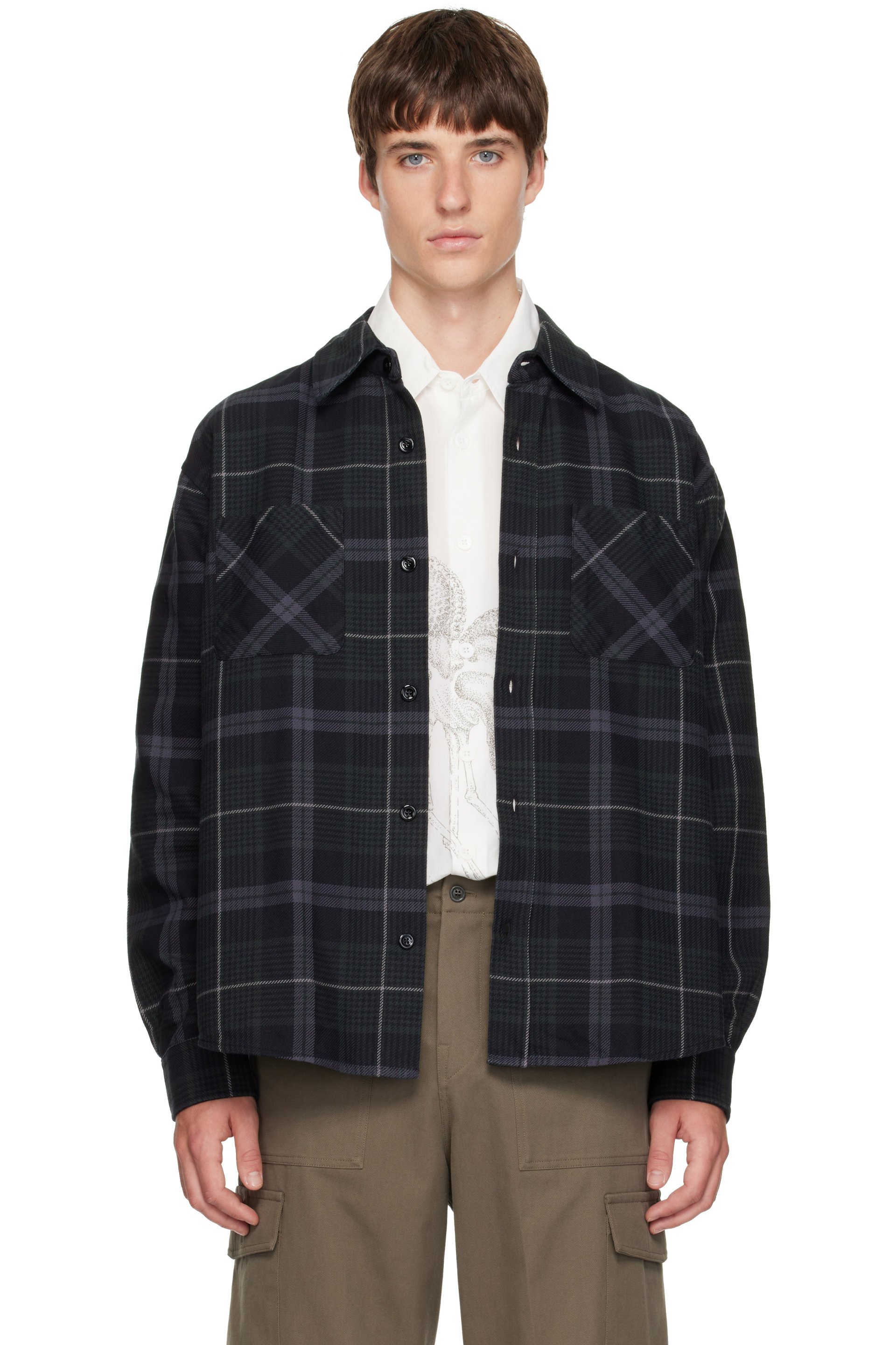 OUR LEGACY - Gray Whoppin Shirt
