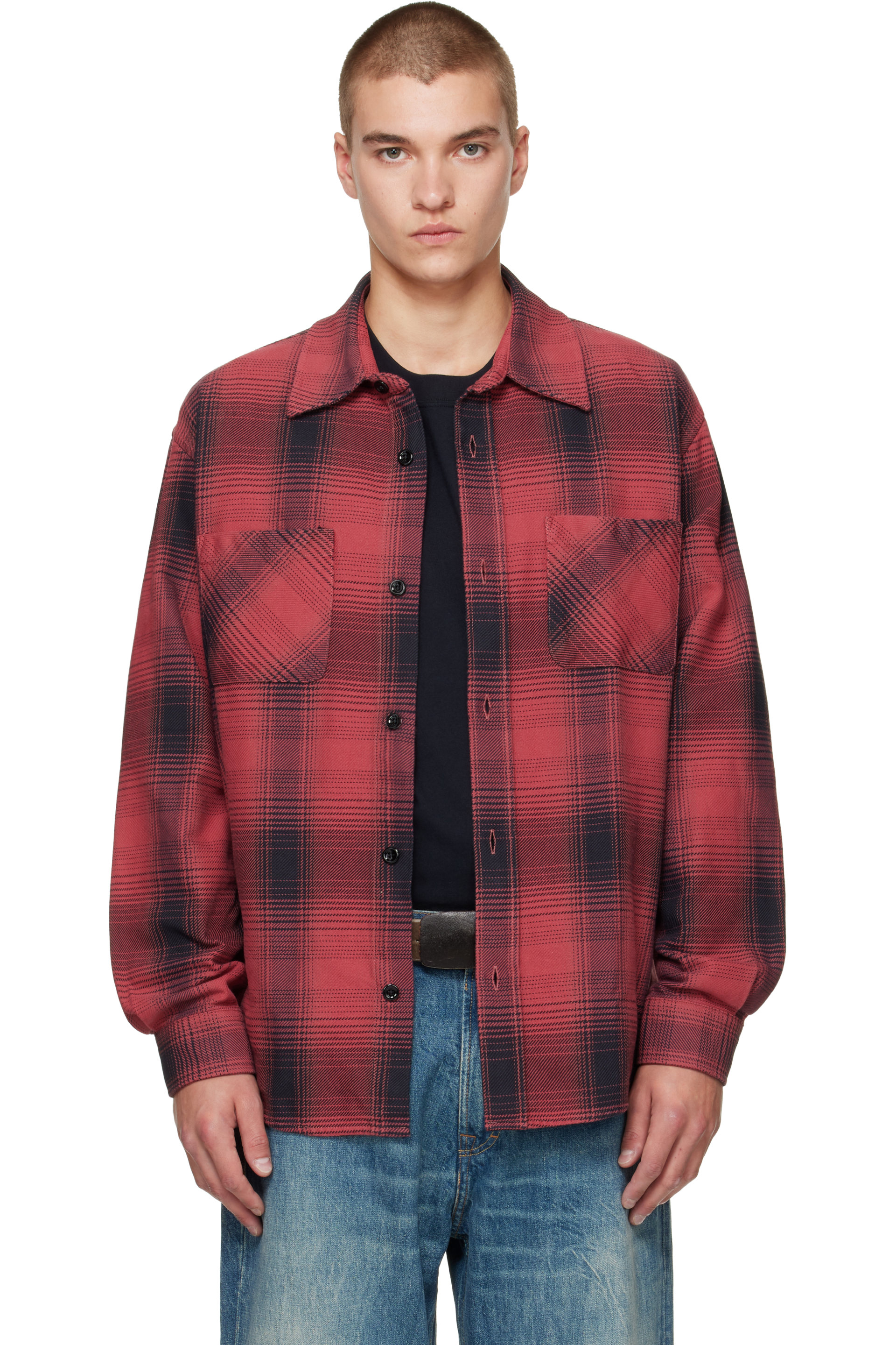 OUR LEGACY - Chemise Whoppin rouge