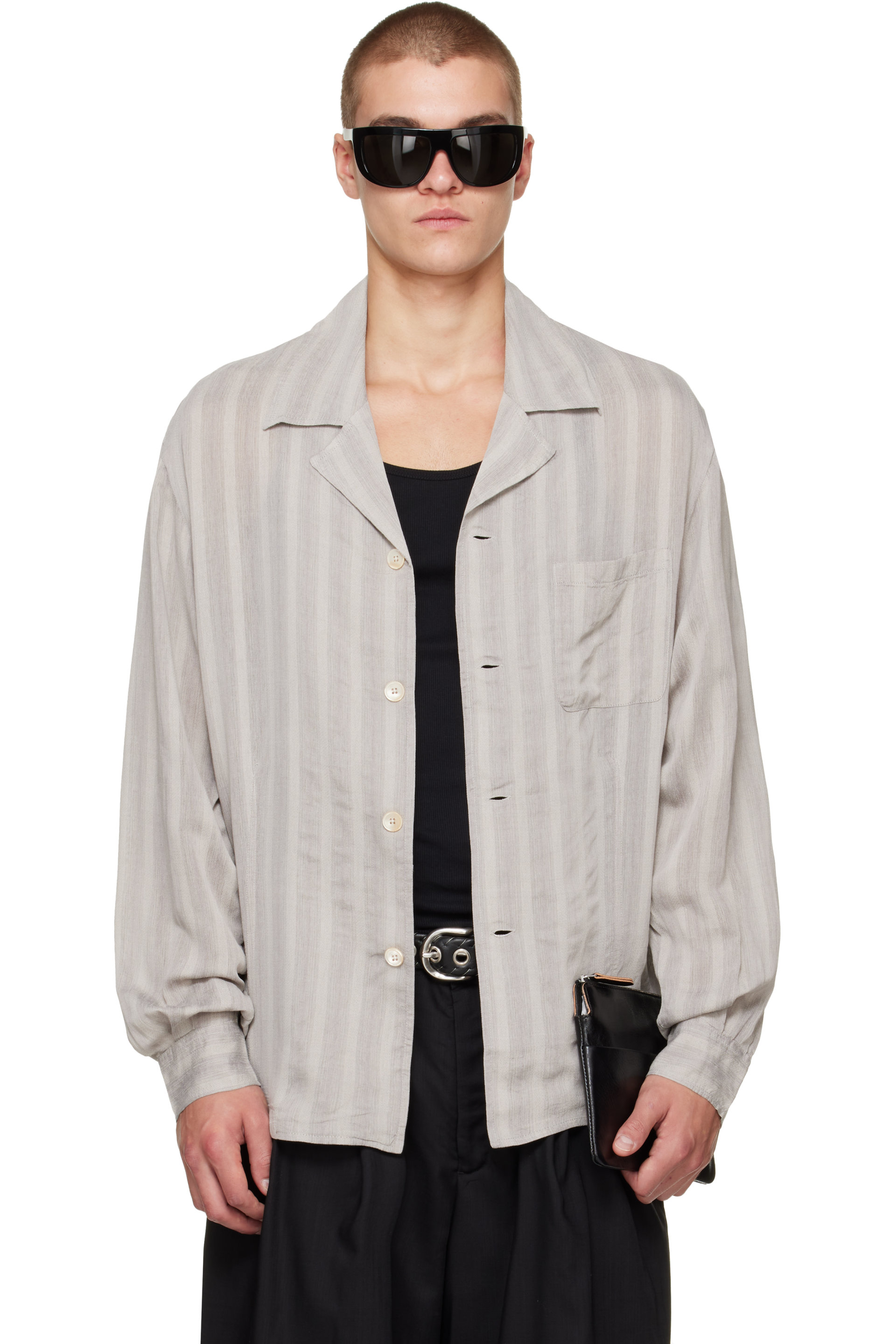 OUR LEGACY - Chemise Private grise