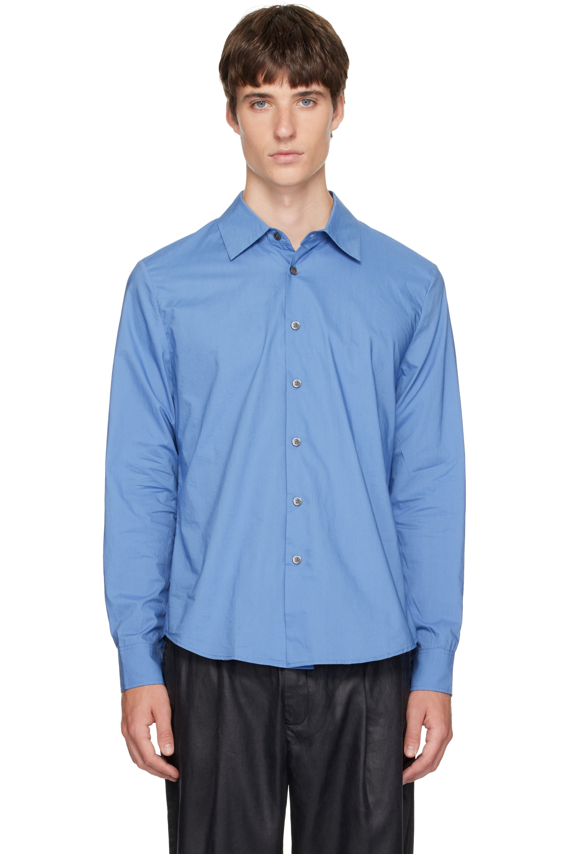 OUR LEGACY - Blue Clean Shirt