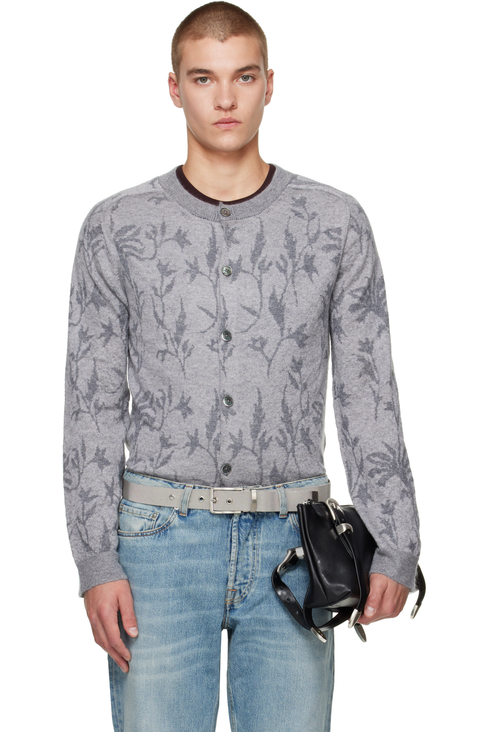 OUR LEGACY - Cardigan True gris