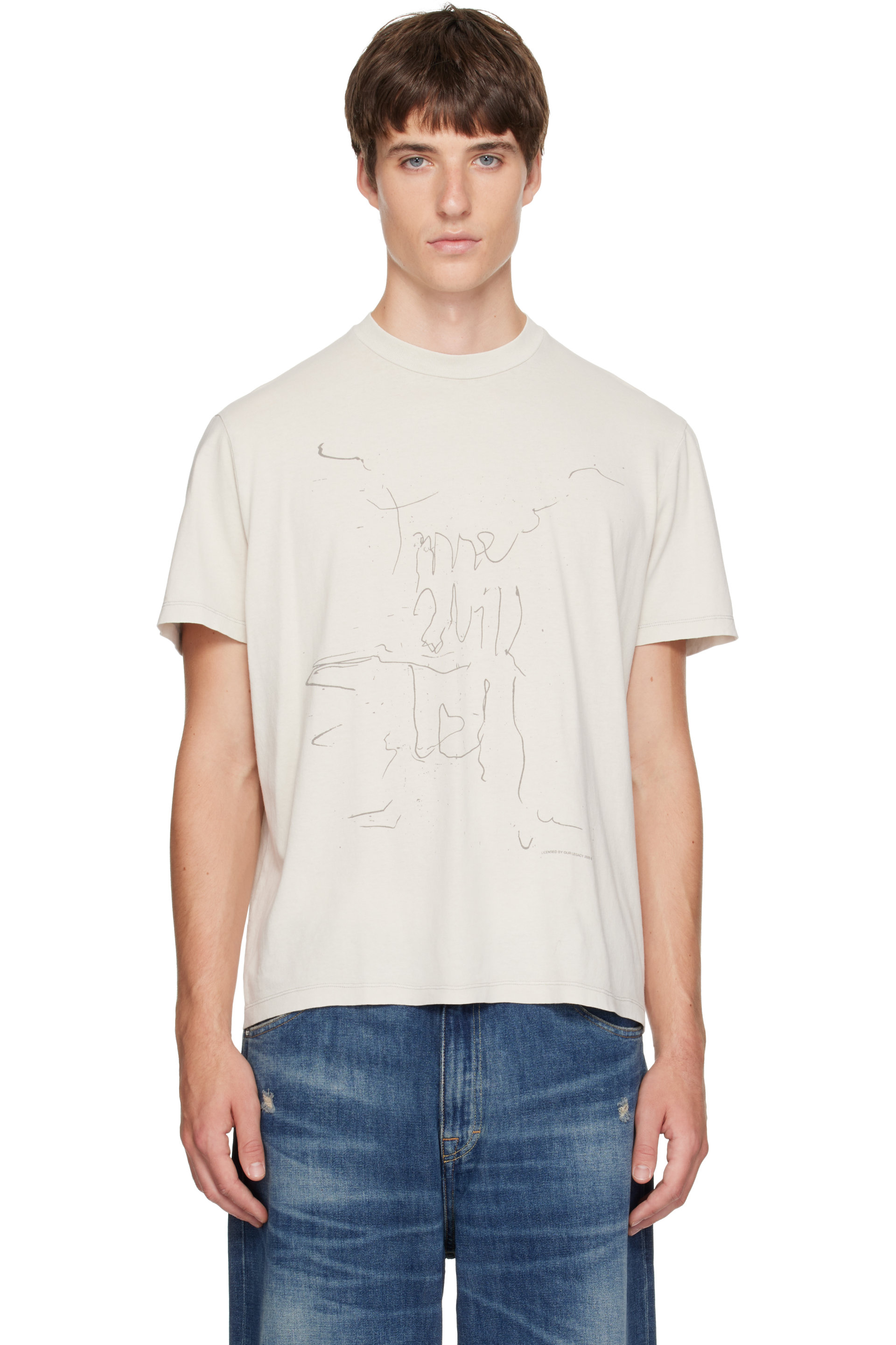 OUR LEGACY - Off-White Box T-shirt