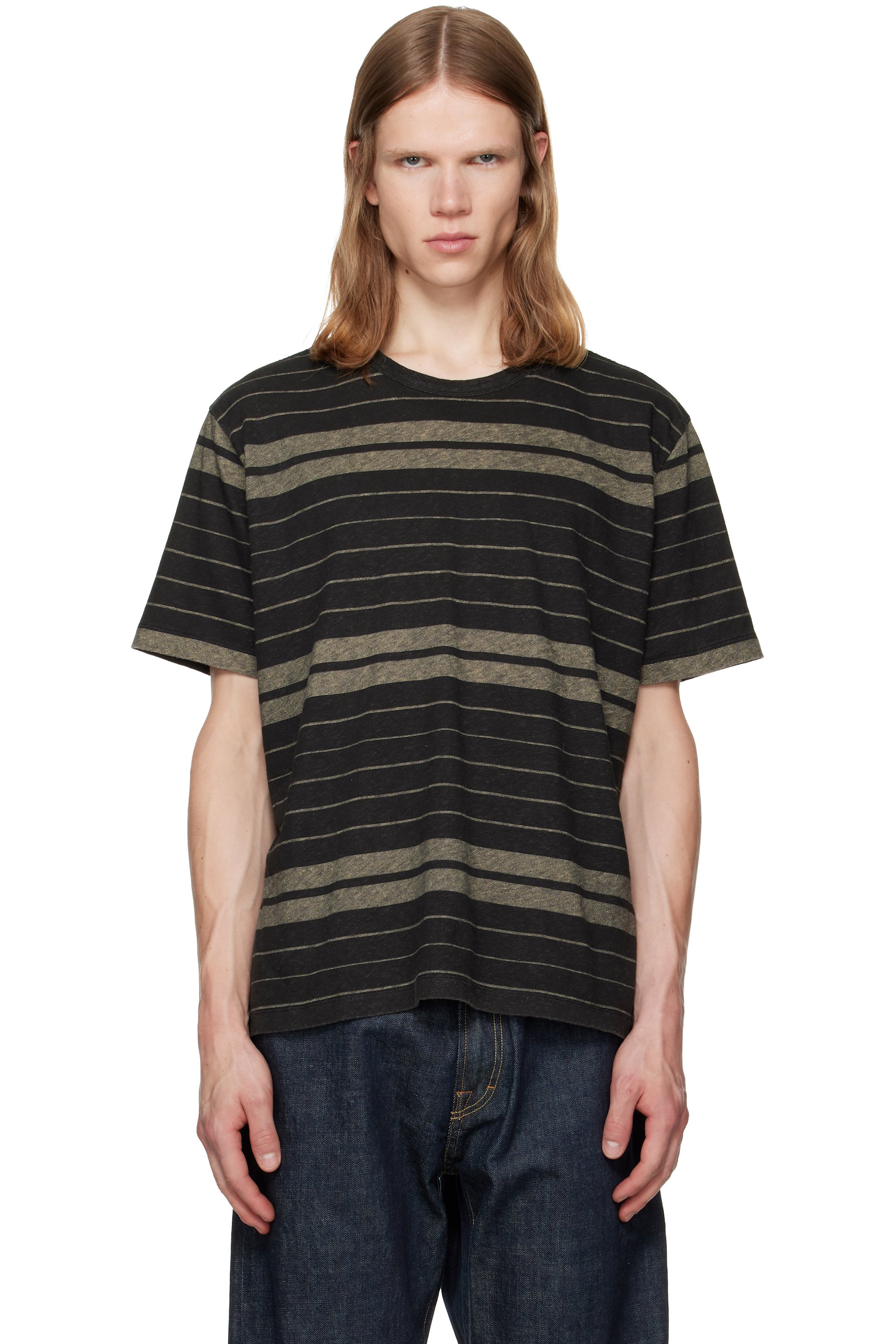 OUR LEGACY - T-shirt droit gris