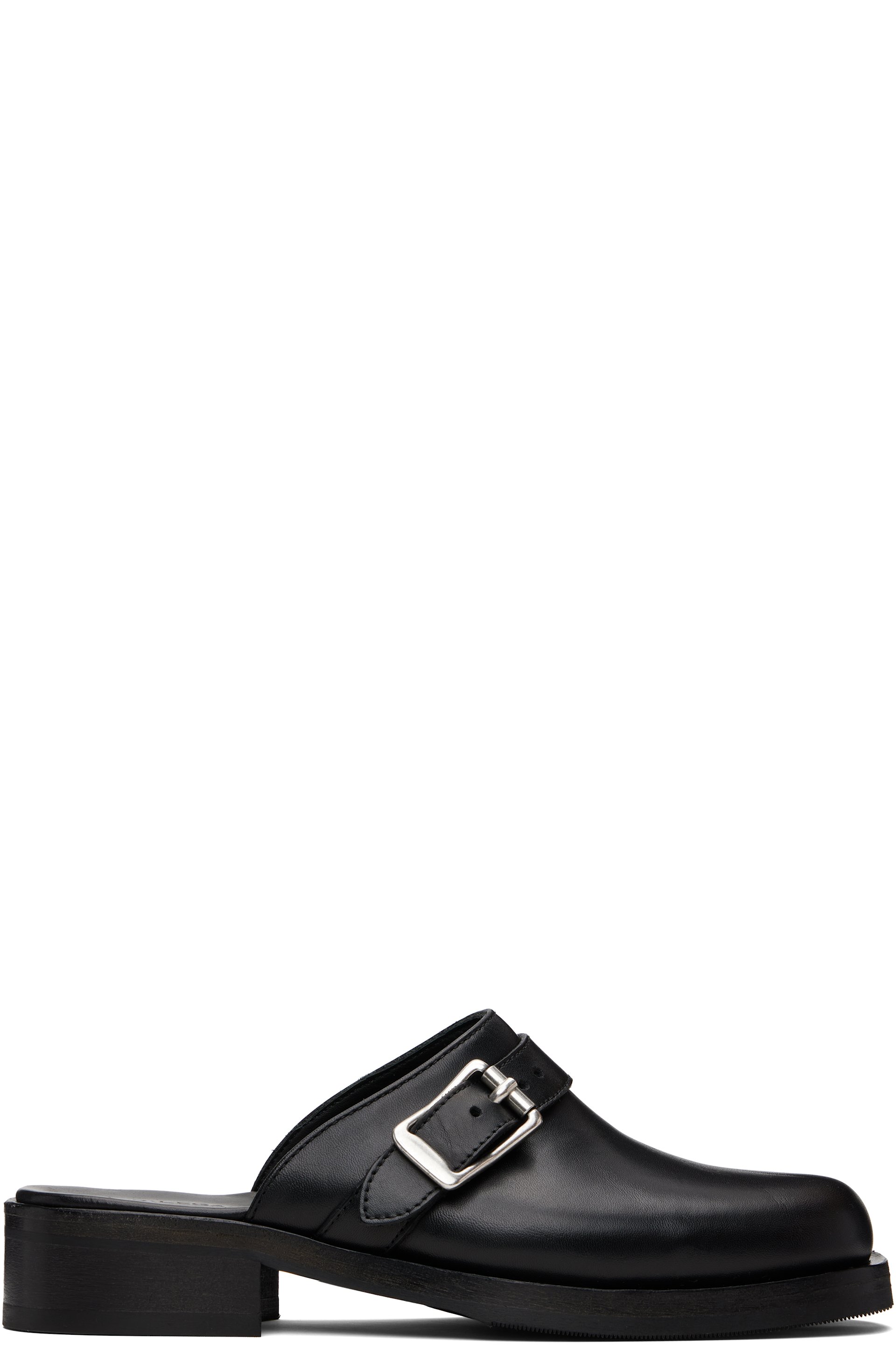 OUR LEGACY - Flâneurs de style mules Camion noirs