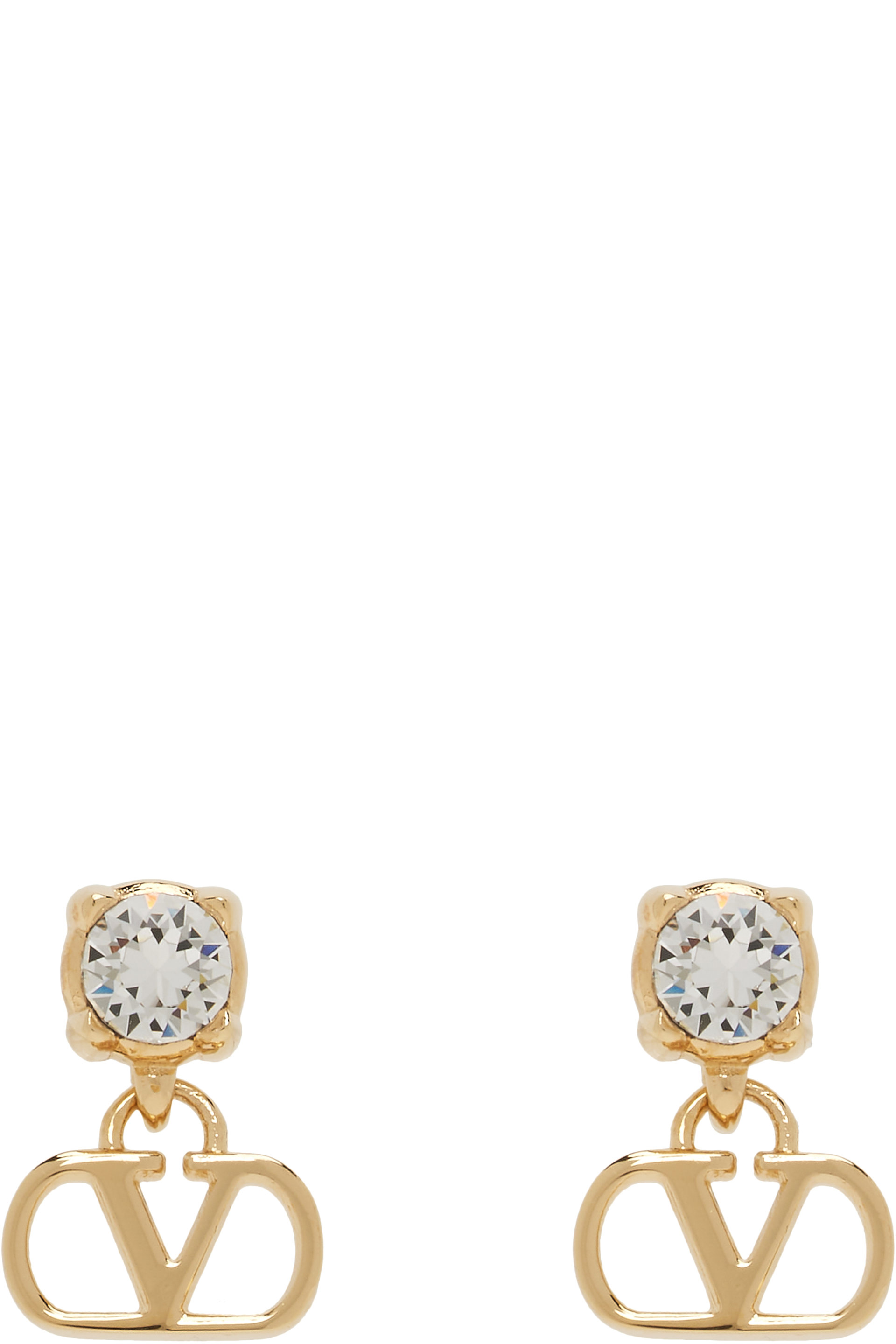 Valentino Garavani - VLogo Signature Strass Earrings