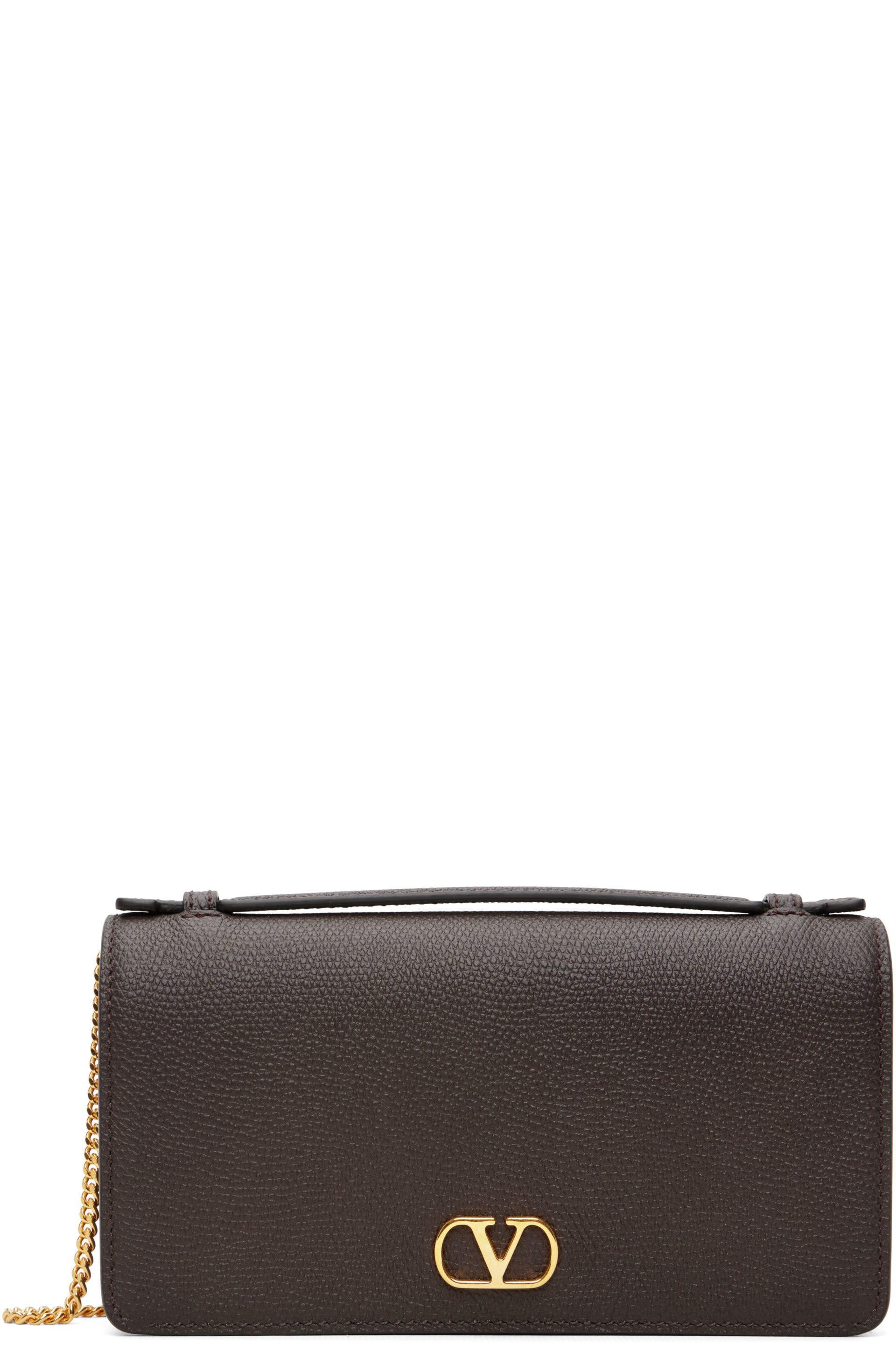 Valentino Garavani - Brown VLogo Signature Shoulder Bag