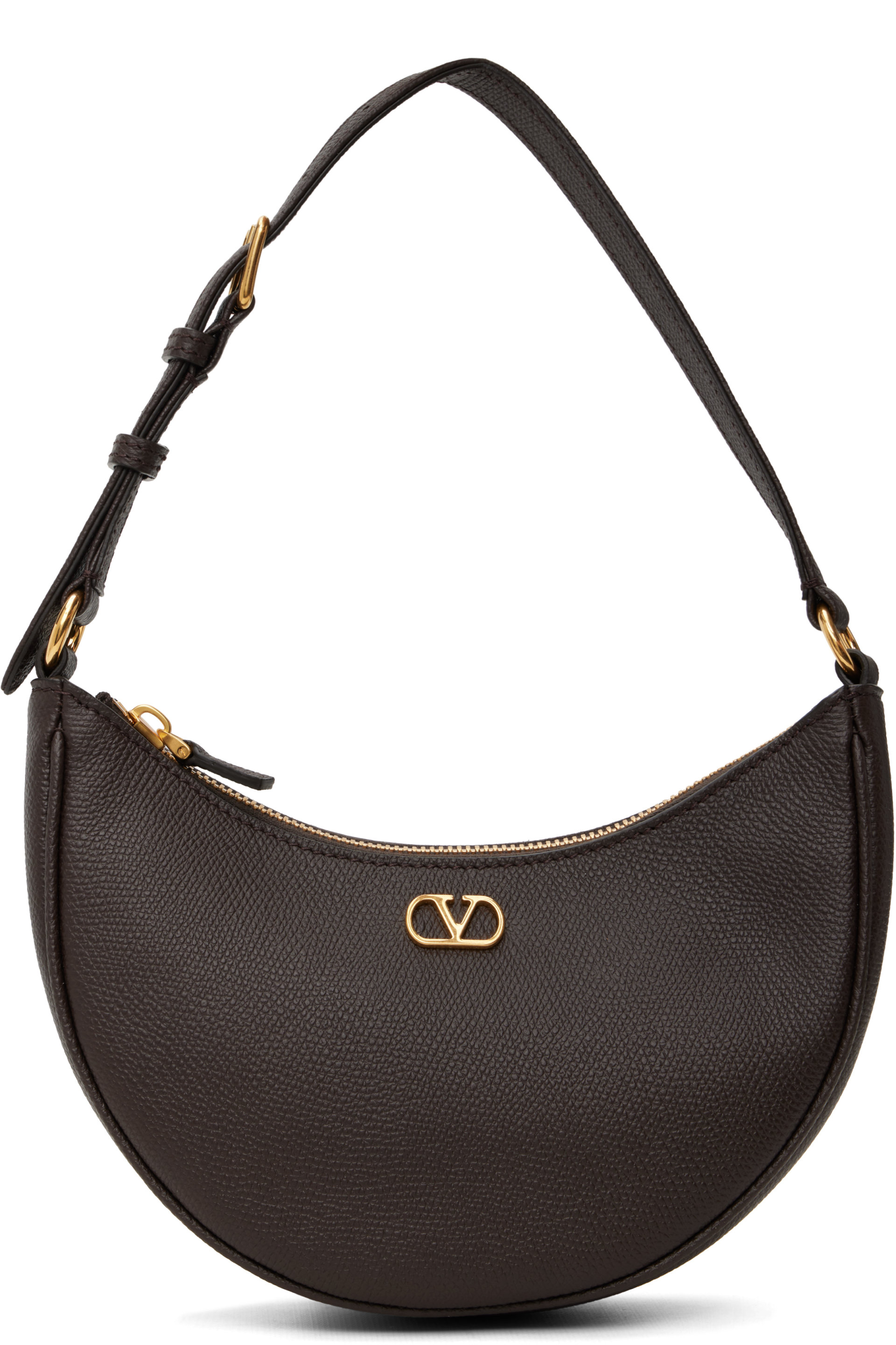 Valentino Garavani - Brown VLogo Signature Shoulder Bag