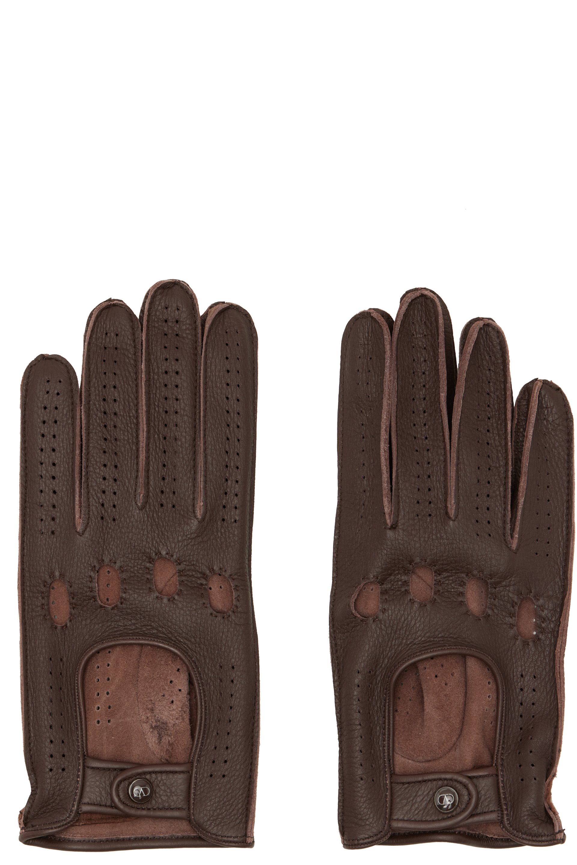 Valentino Garavani - Brown VLogo Signature Gloves