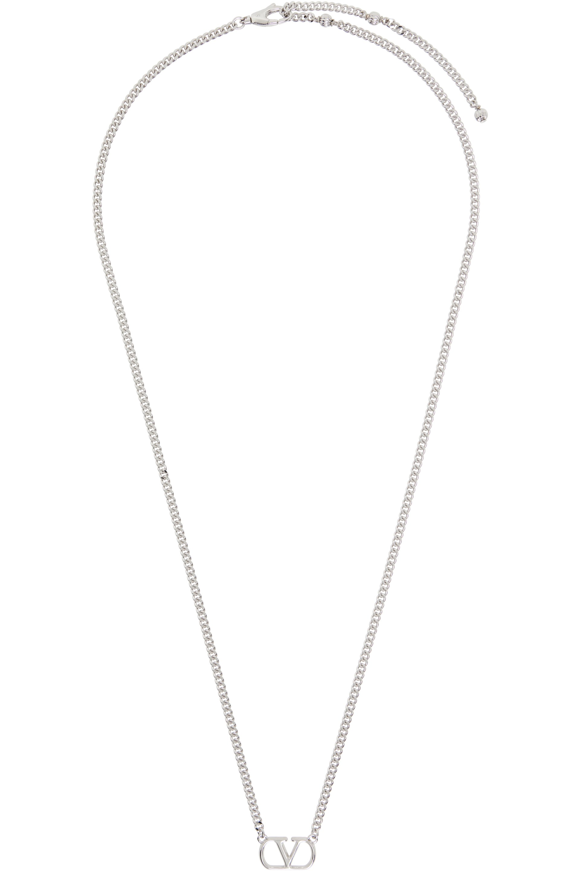 Valentino Garavani - Collier à logo en V