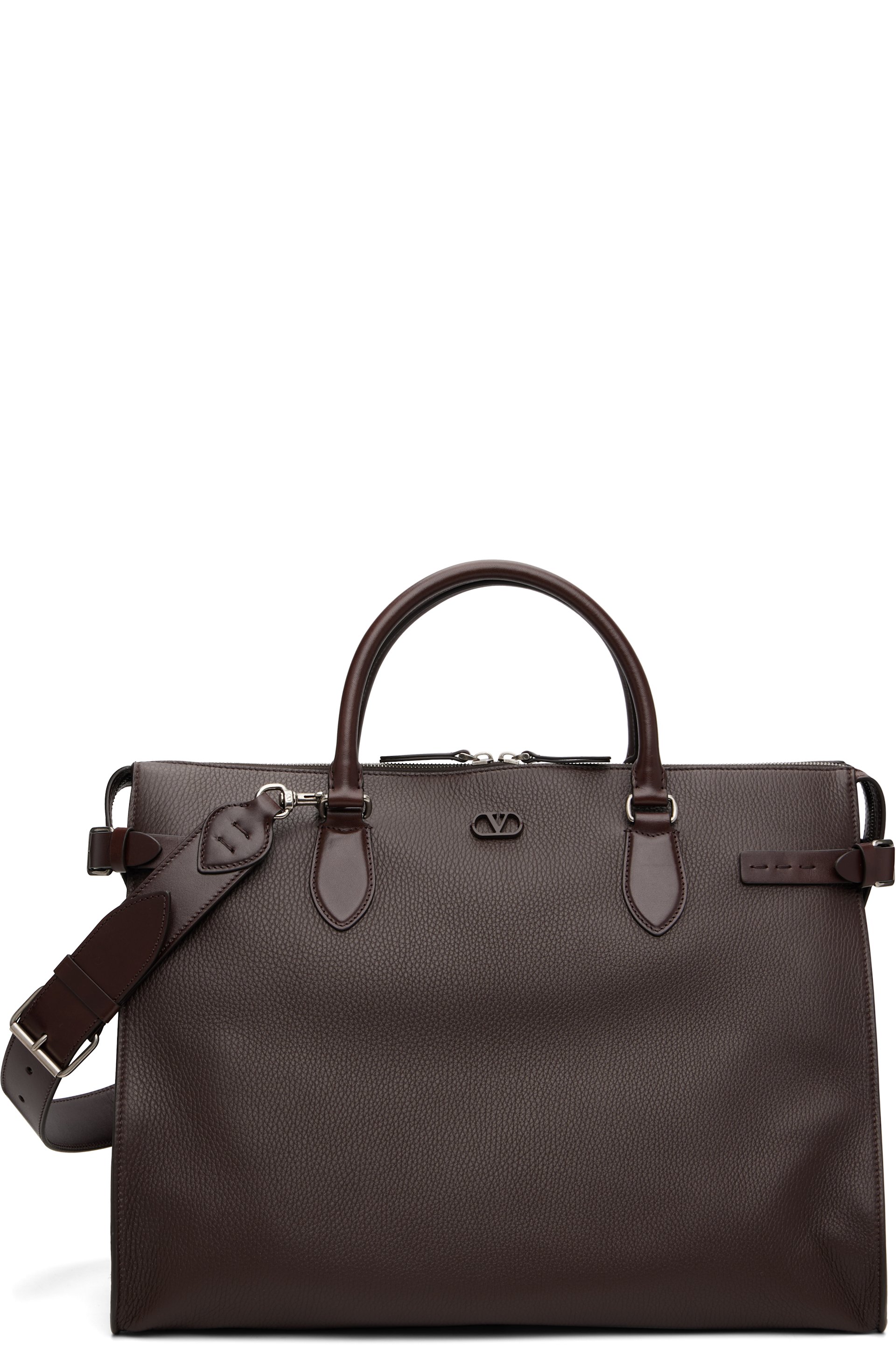 Valentino Garavani - Brown Antibes Duffle Bag