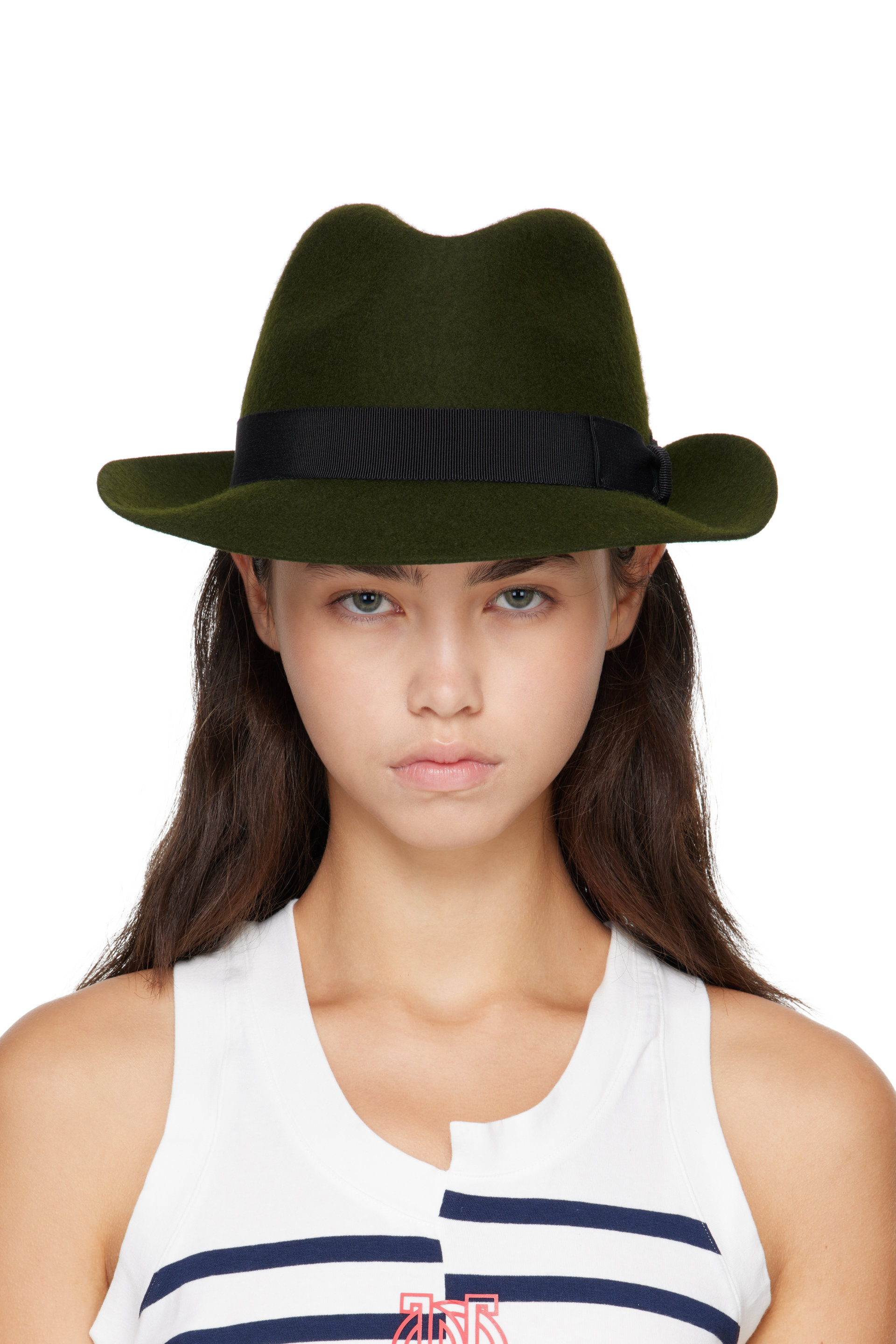 Jean Paul Gaultier - Khaki Borsalino Hat