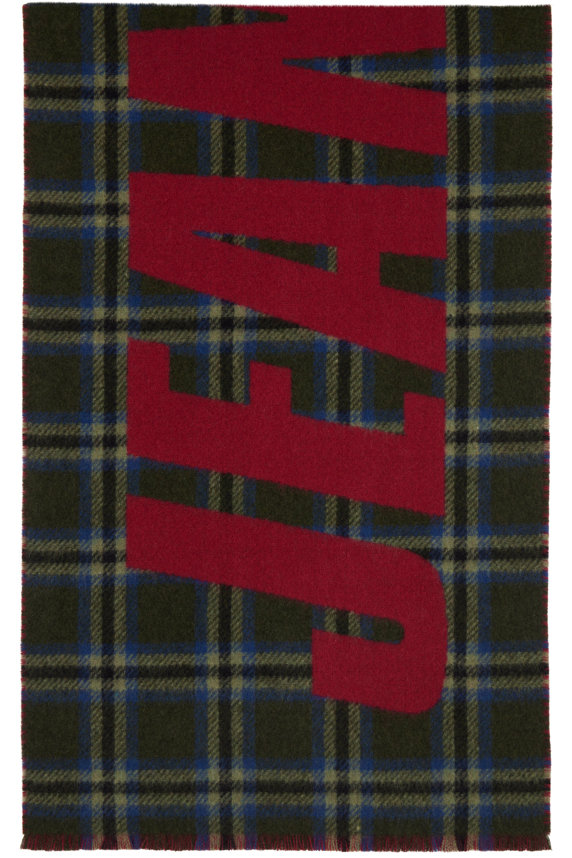 Jean Paul Gaultier - Green 'The Gaultier' Tartan Scarf