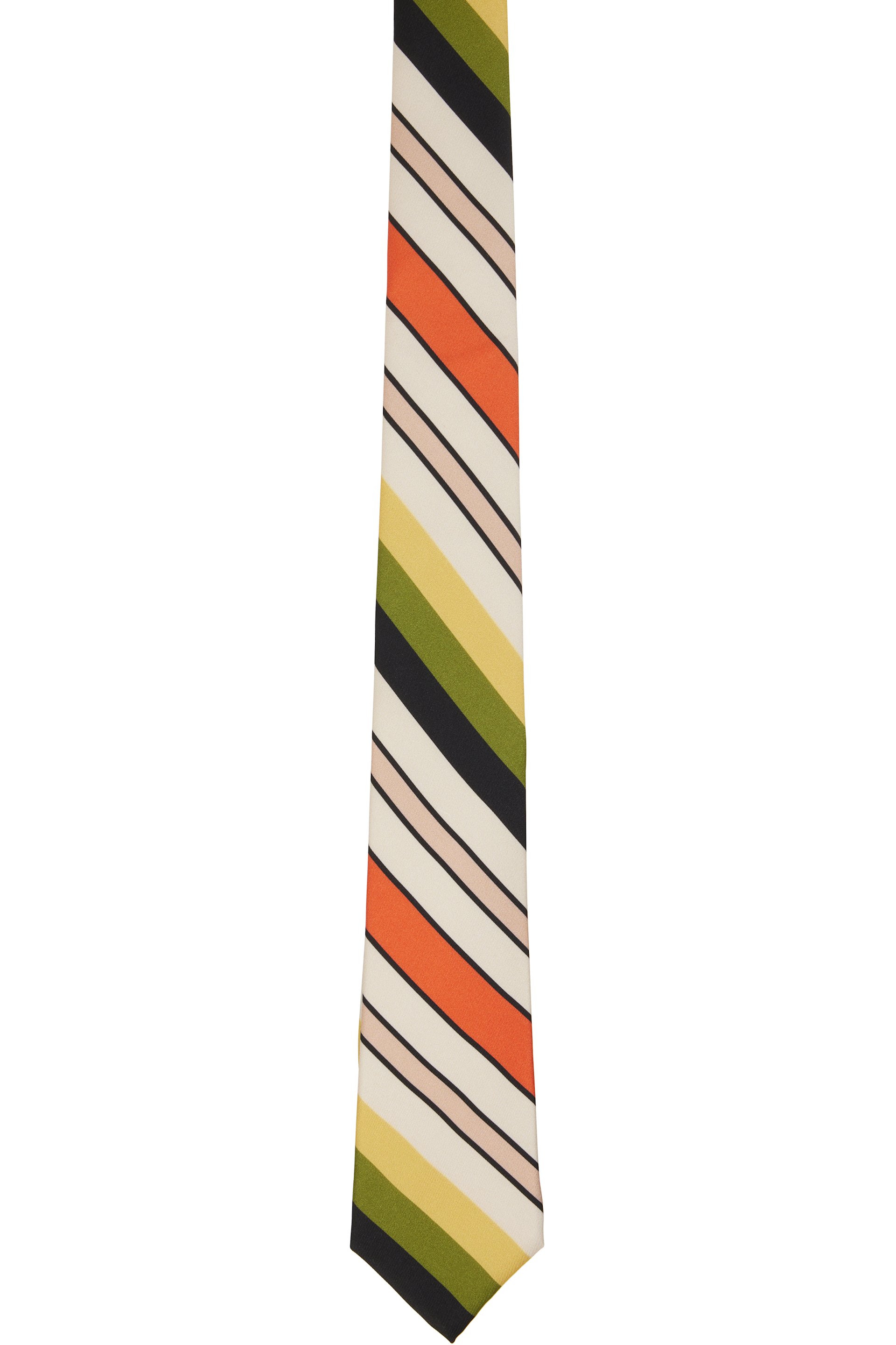 Jean Paul Gaultier - Multicolor Striped TIe