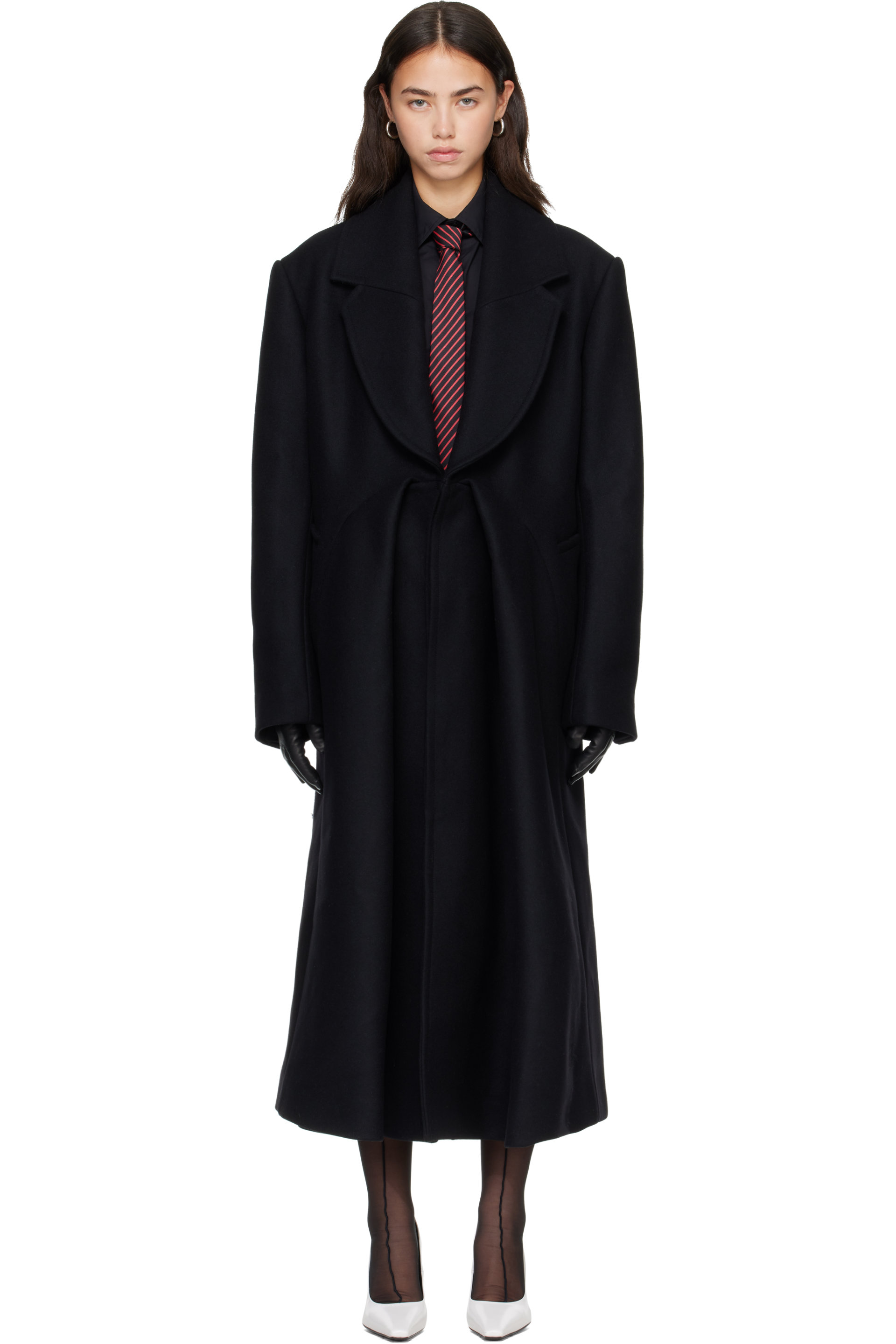 Jean Paul Gaultier - Black 'The Cyrille' Coat
