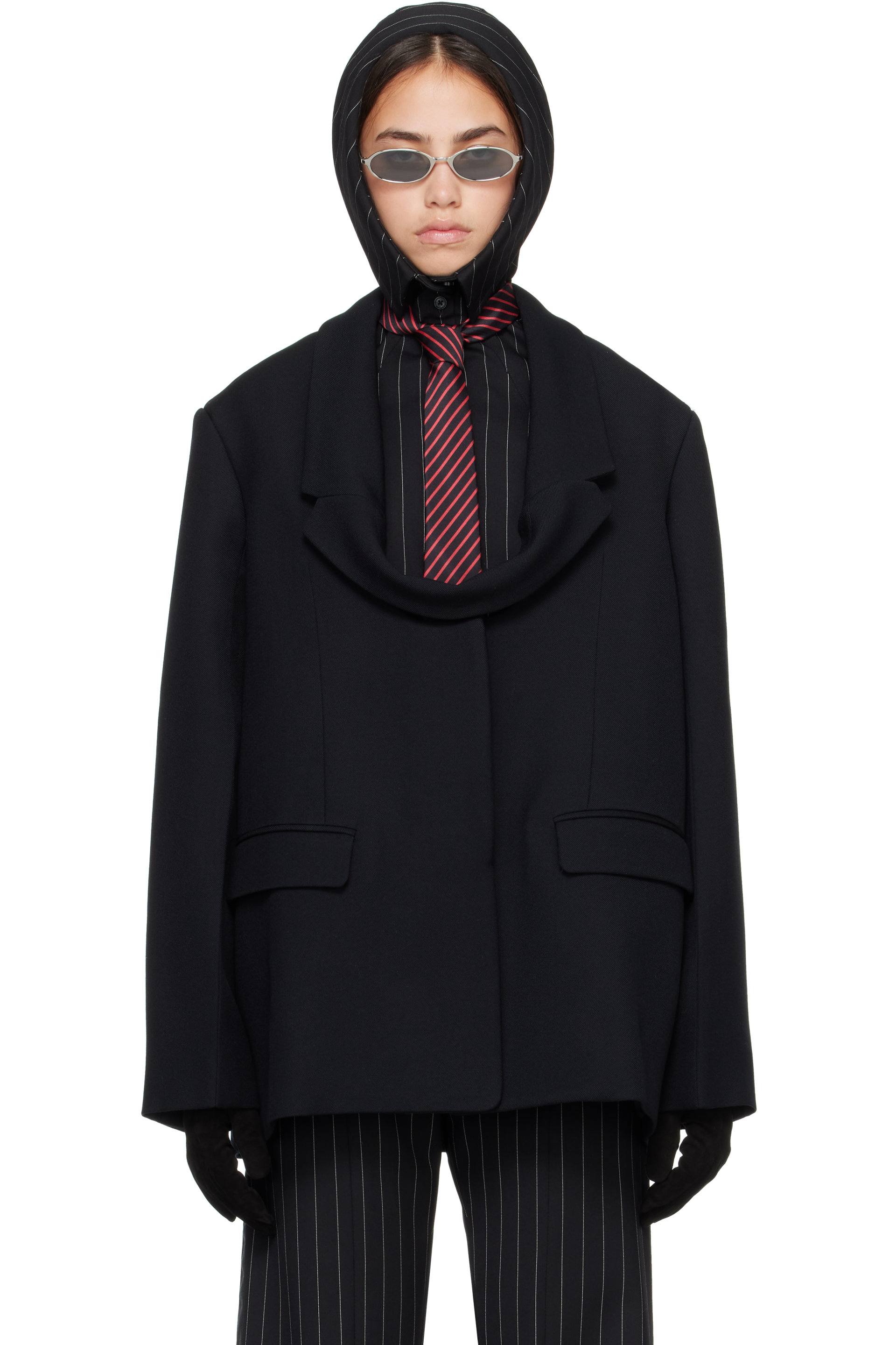 Jean Paul Gaultier - Black 'The Boxy' Blazer