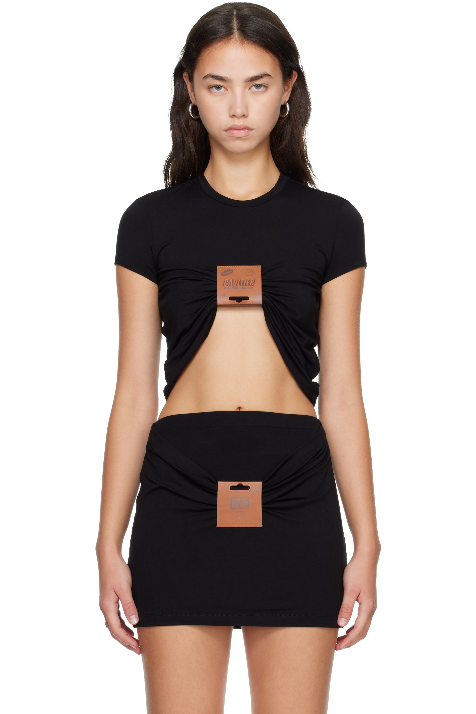Jean Paul Gaultier - Black 'The Black Label' Baby T-shirt
