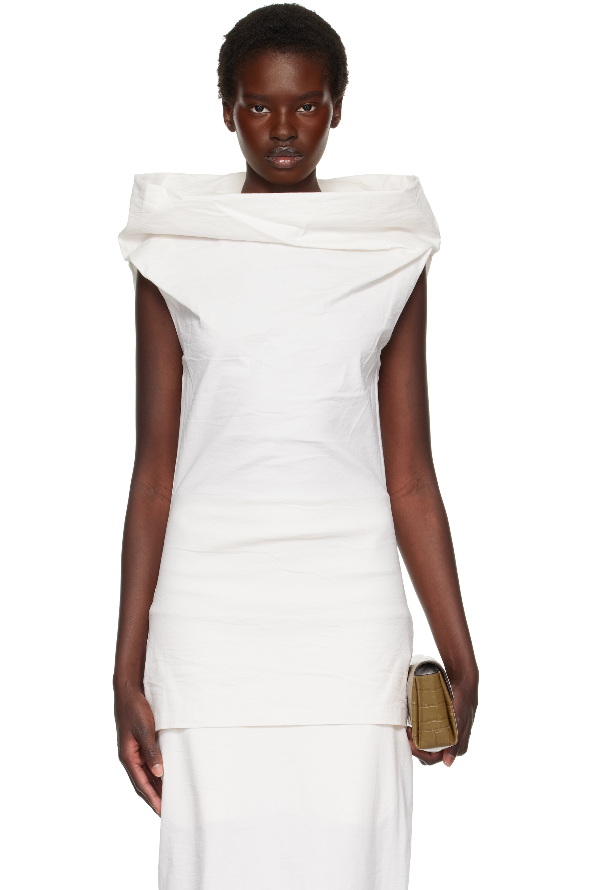 ISSEY MIYAKE - Off-White Allow Top