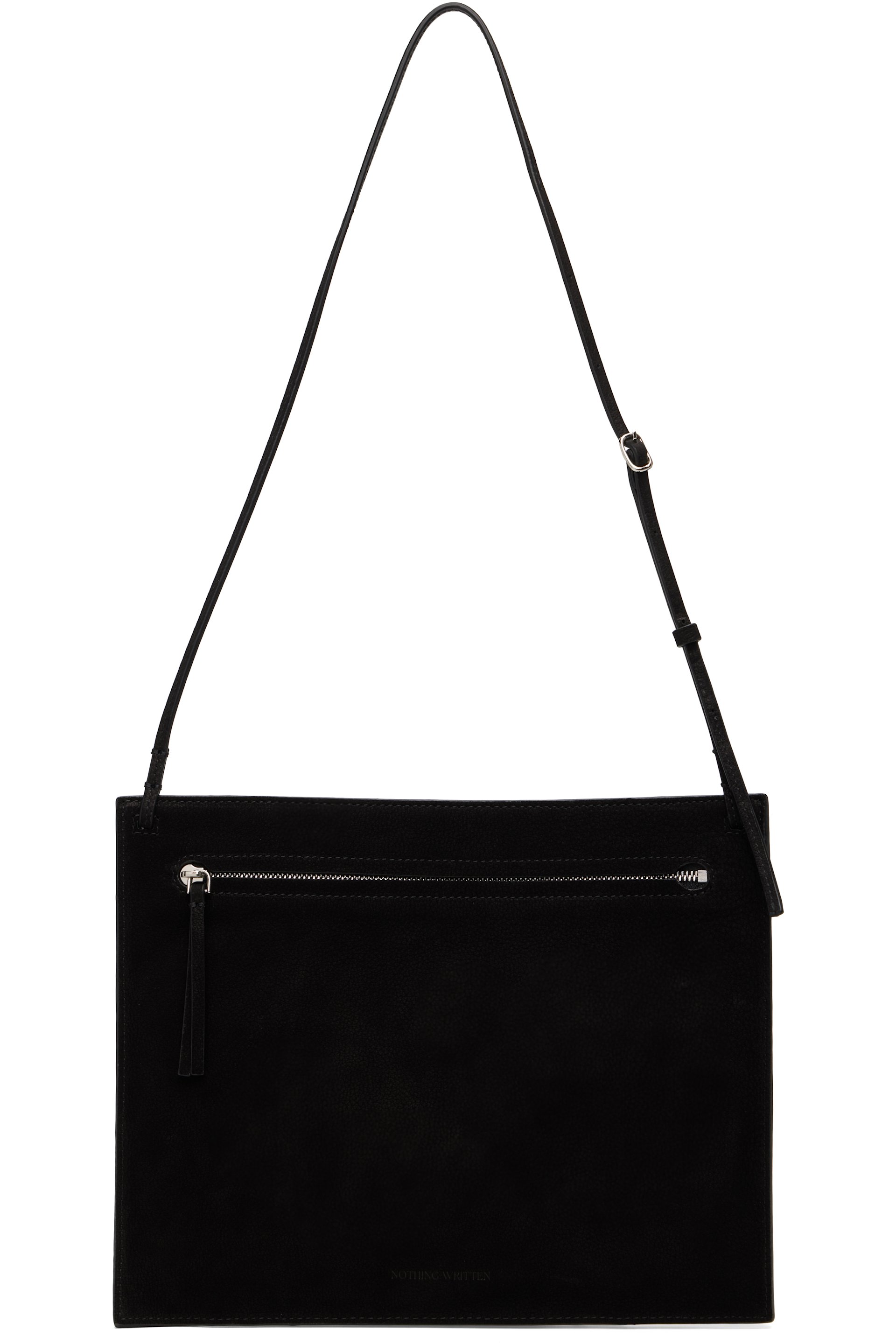 Nothing Written - Black Neaf Nubuck Bag