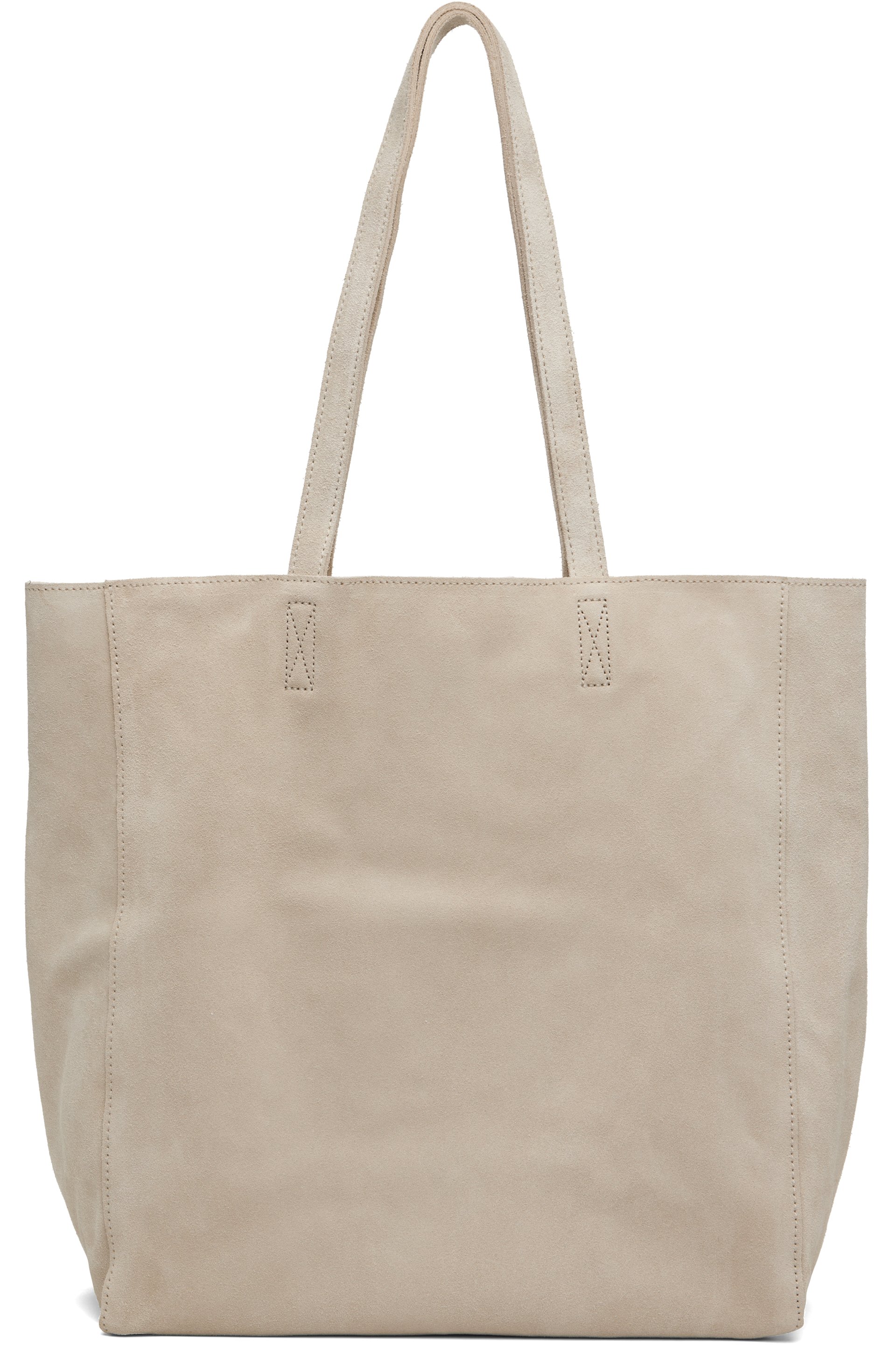 Nothing Written - Beige Cou Suede Shopper Tote