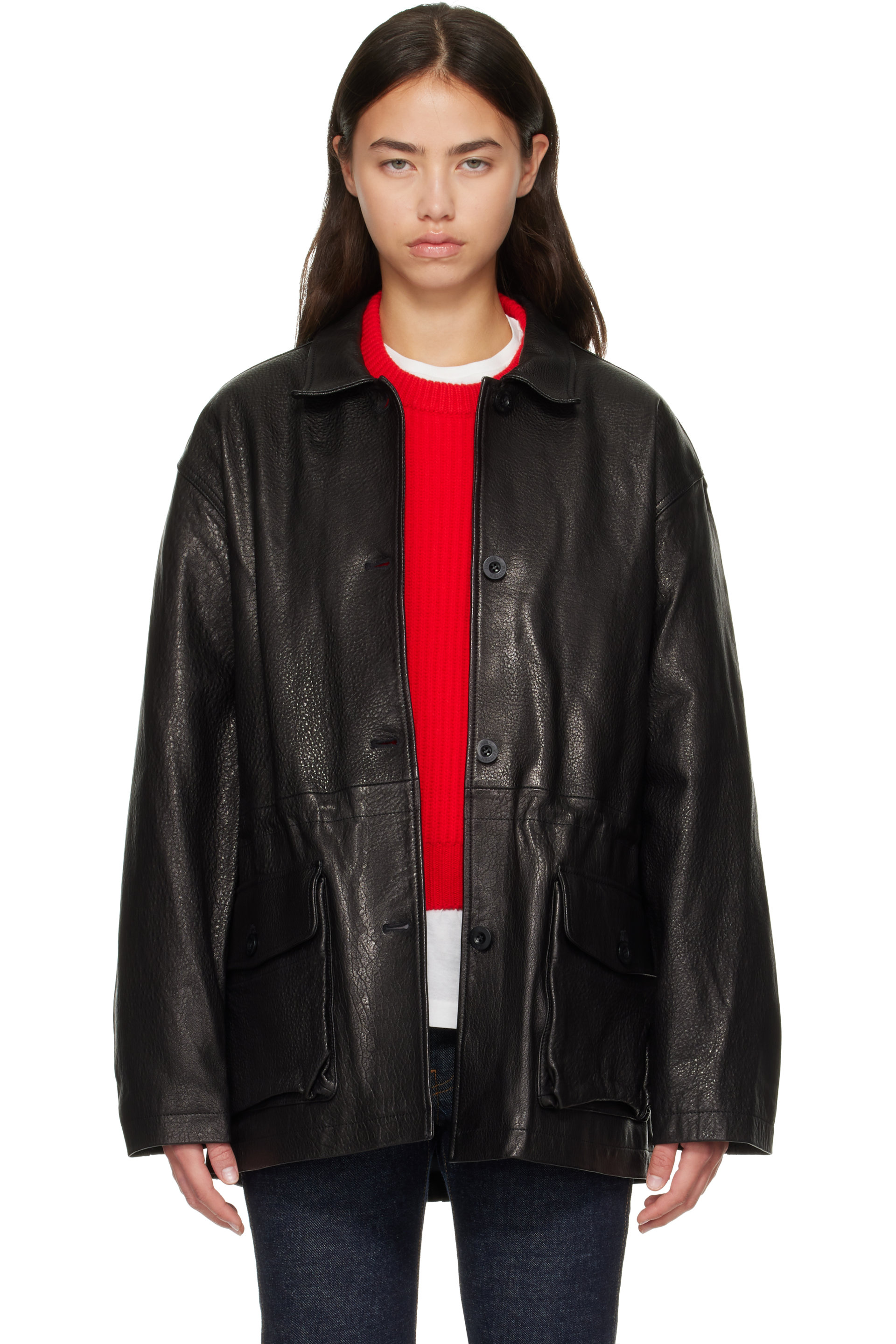Nothing Written - Black Arden Leather Jacket