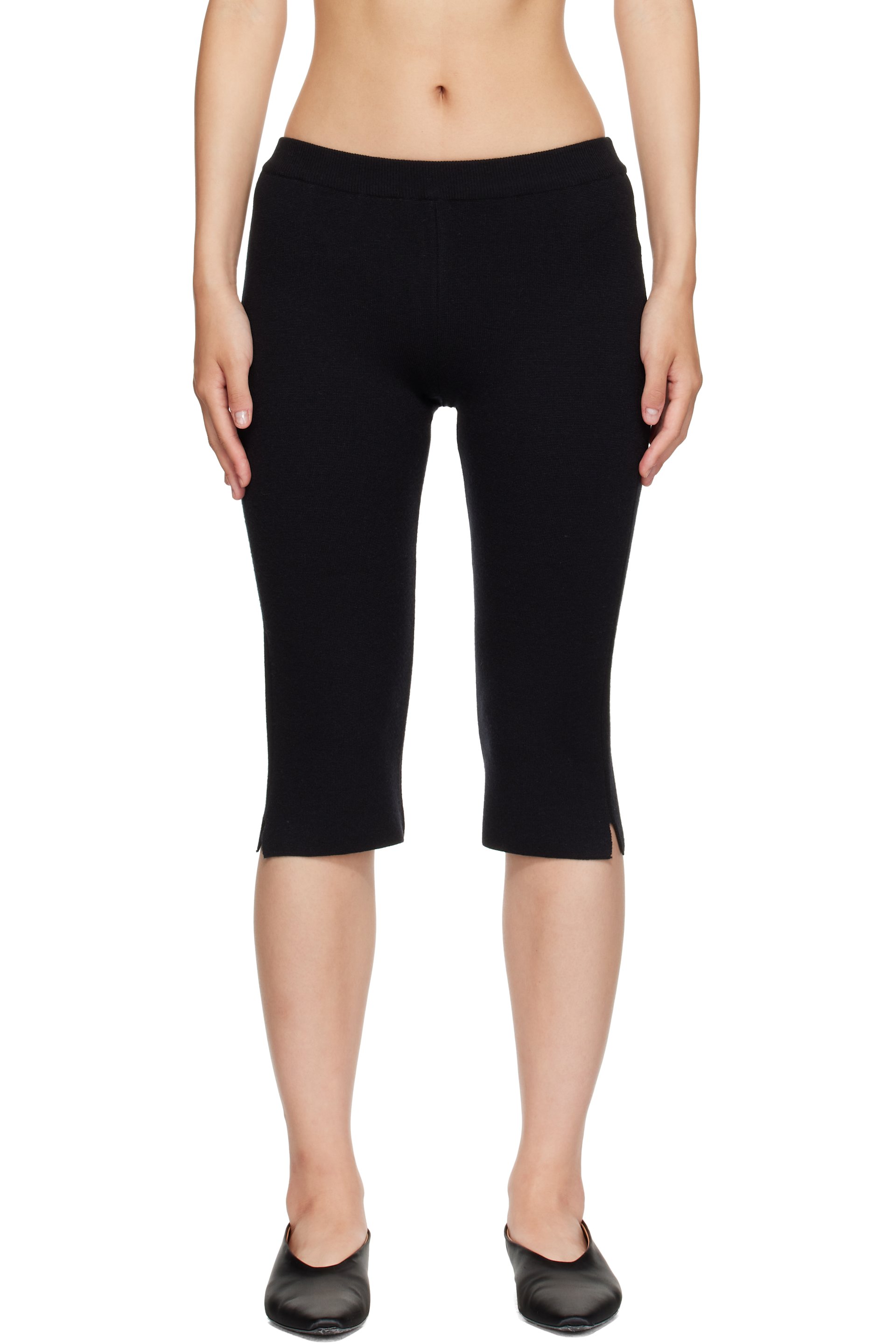 Nothing Written - Black Wool Capris